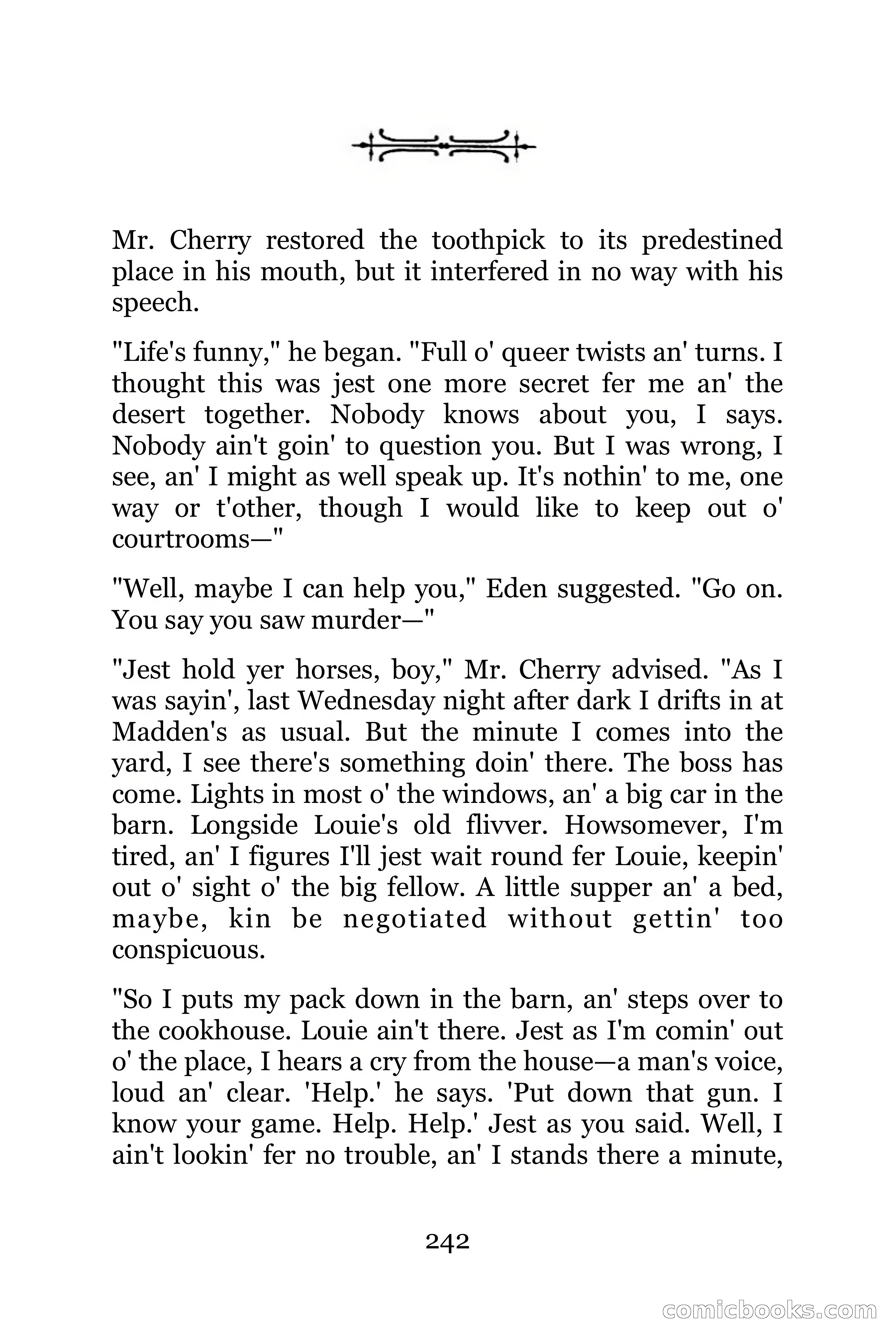 The Chinese Parrot (Charlie Chan Detective Series) — page 242 of 392