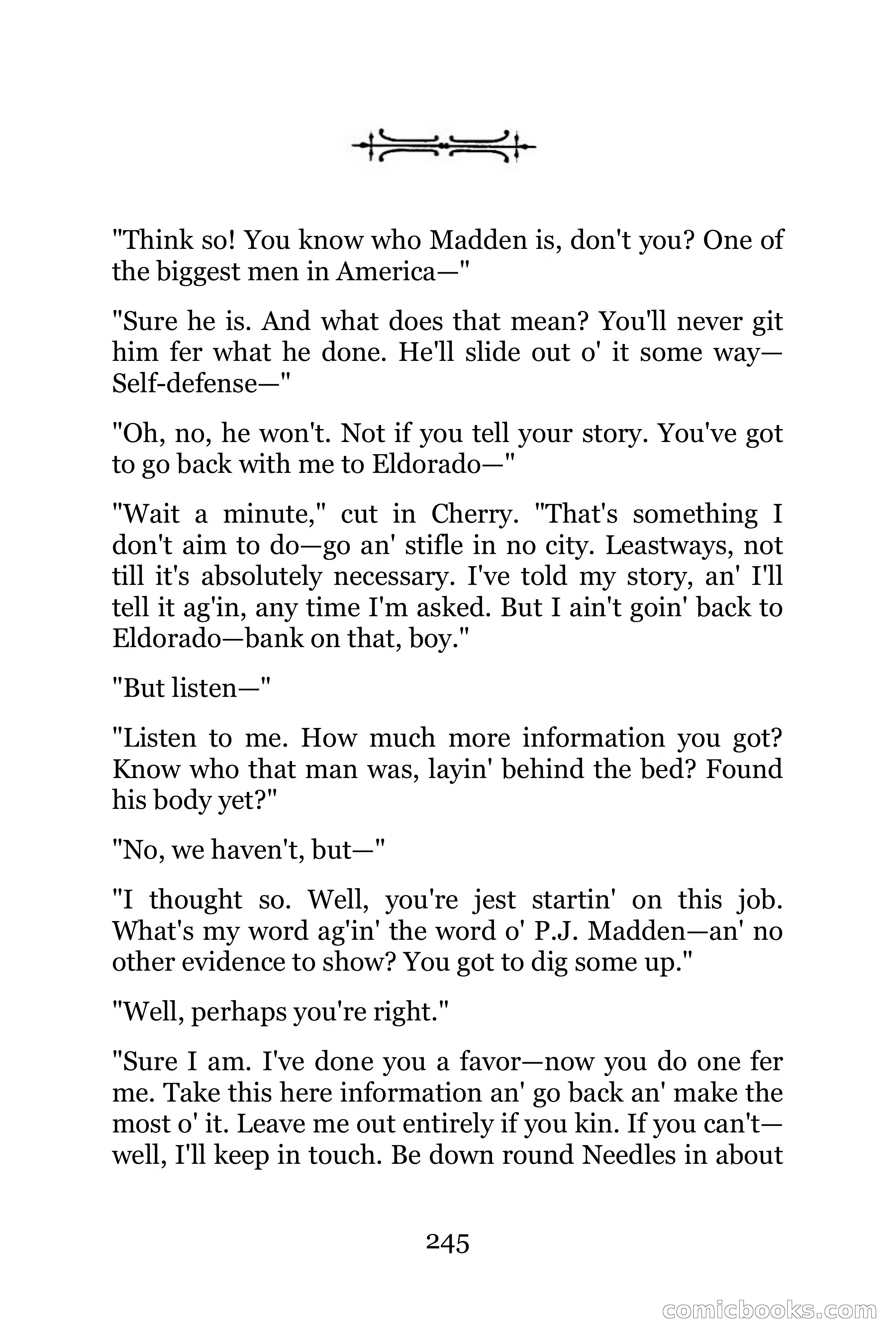 The Chinese Parrot (Charlie Chan Detective Series) — page 245 of 392