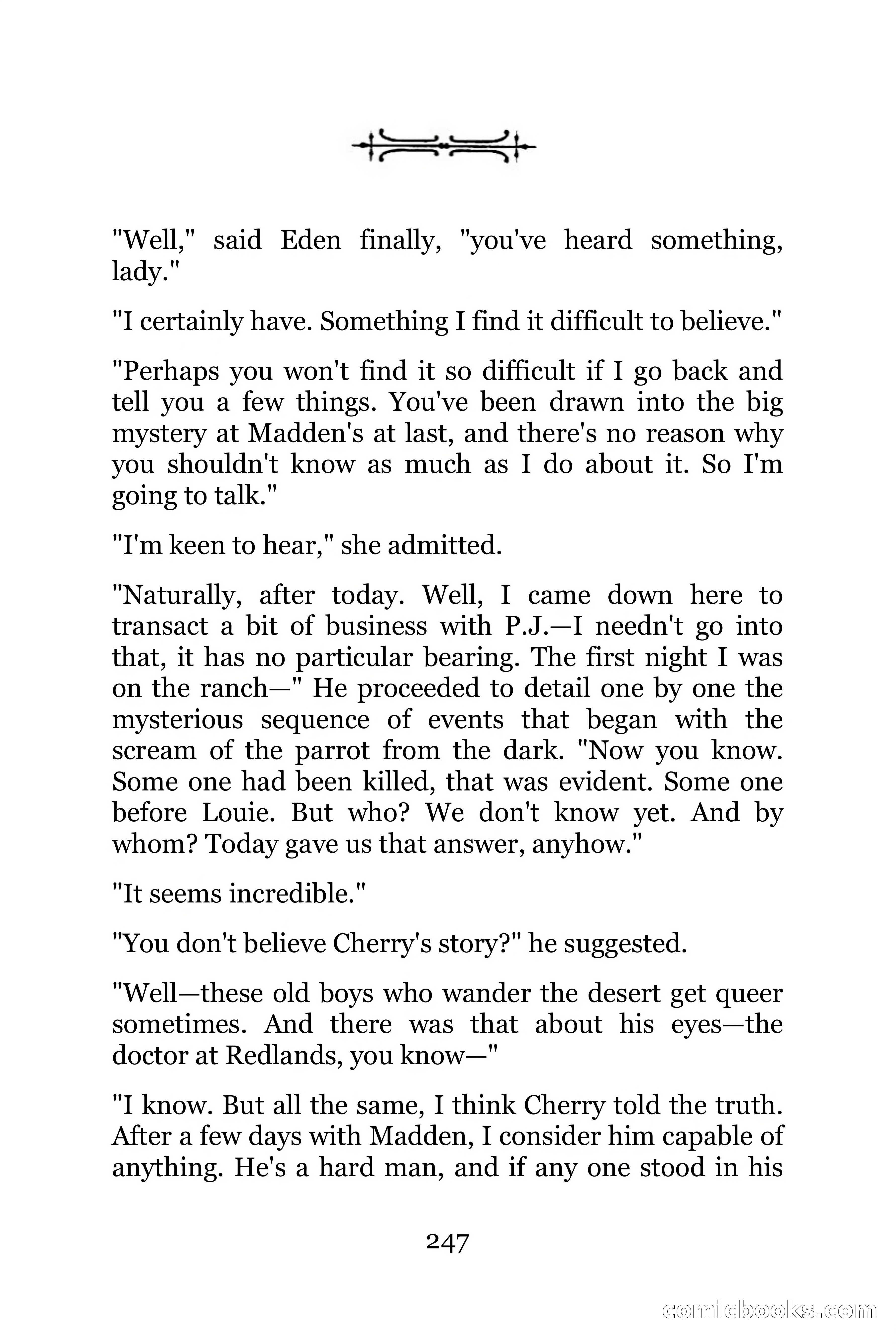 The Chinese Parrot (Charlie Chan Detective Series) — page 247 of 392