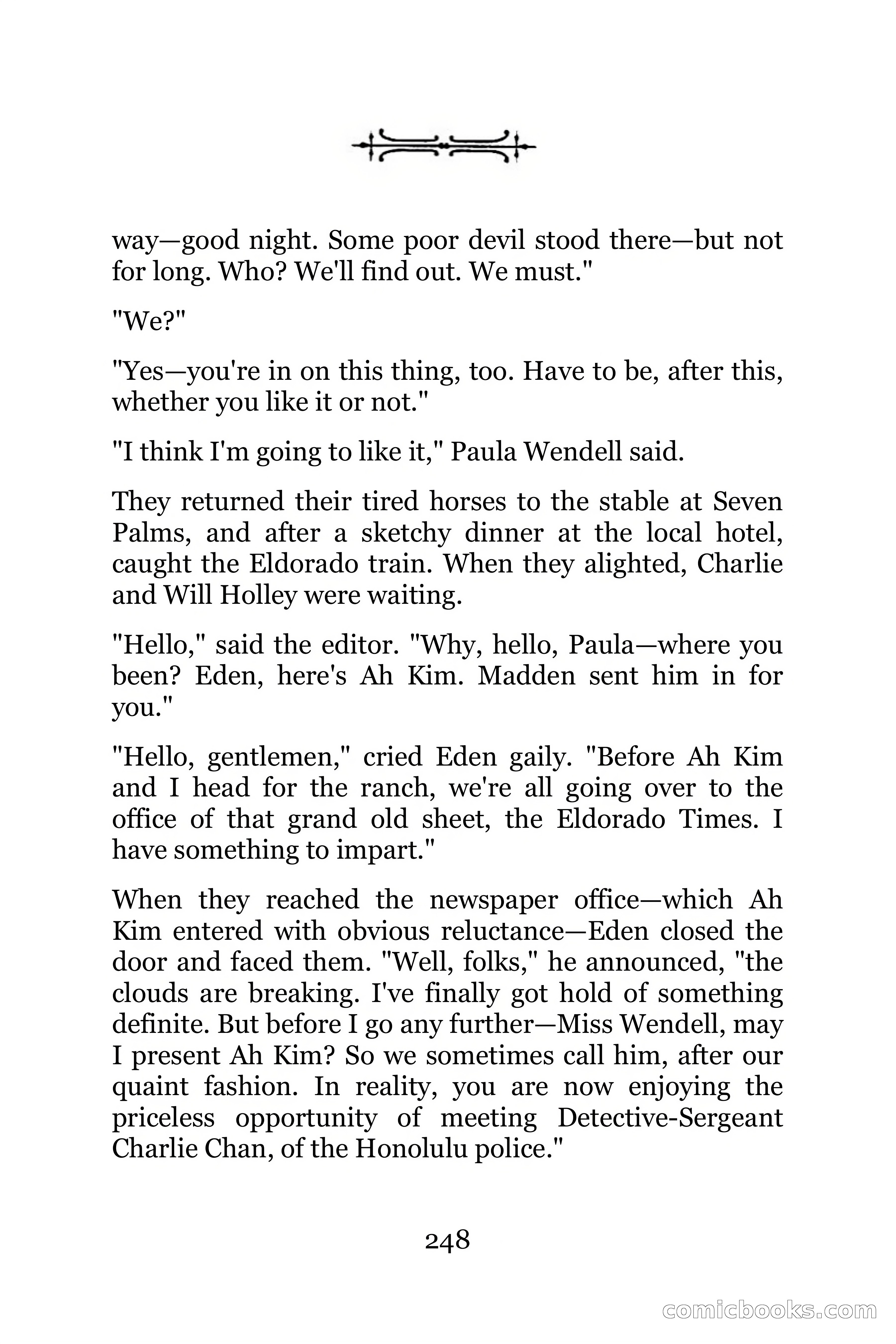 The Chinese Parrot (Charlie Chan Detective Series) — page 248 of 392