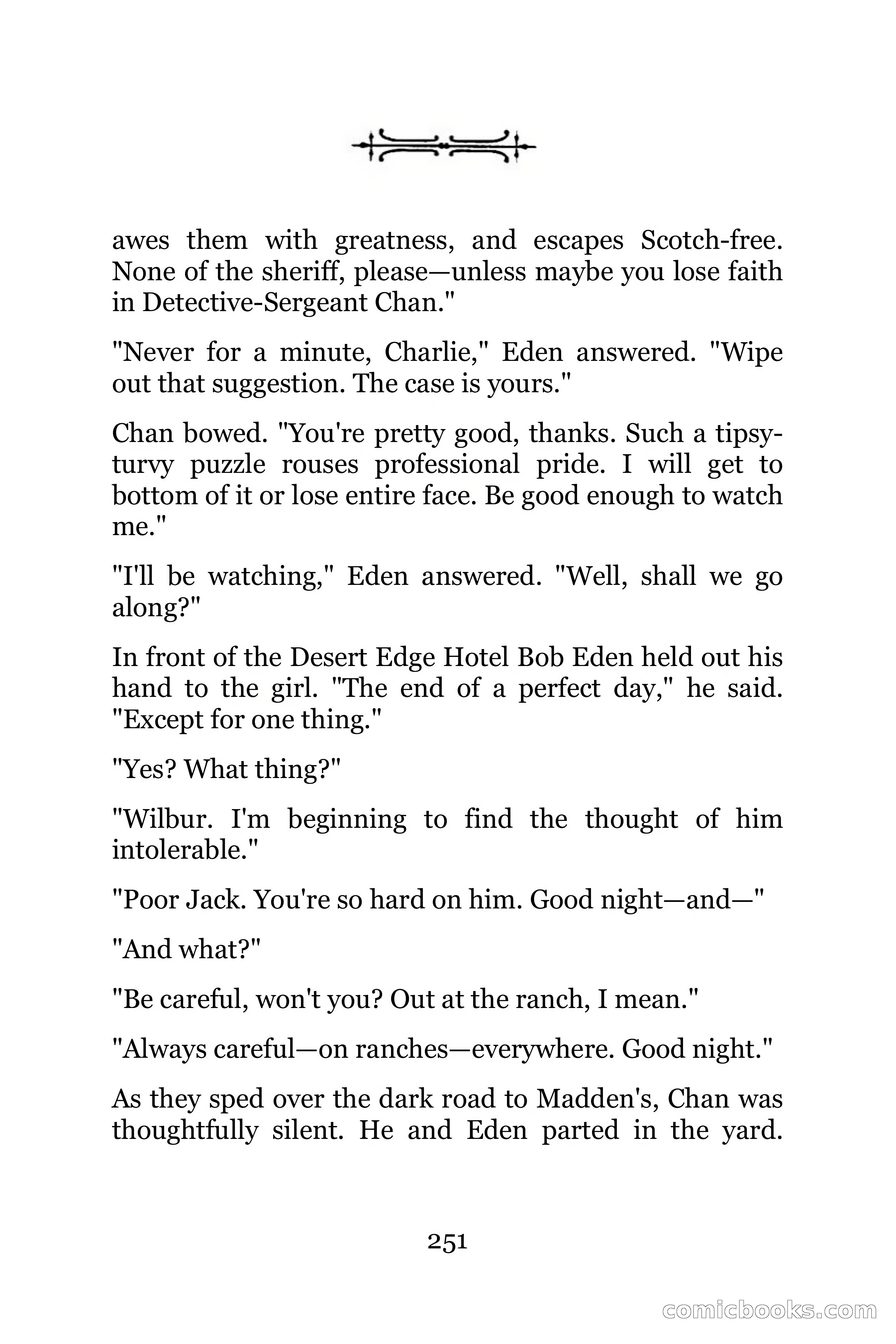 The Chinese Parrot (Charlie Chan Detective Series) — page 251 of 392