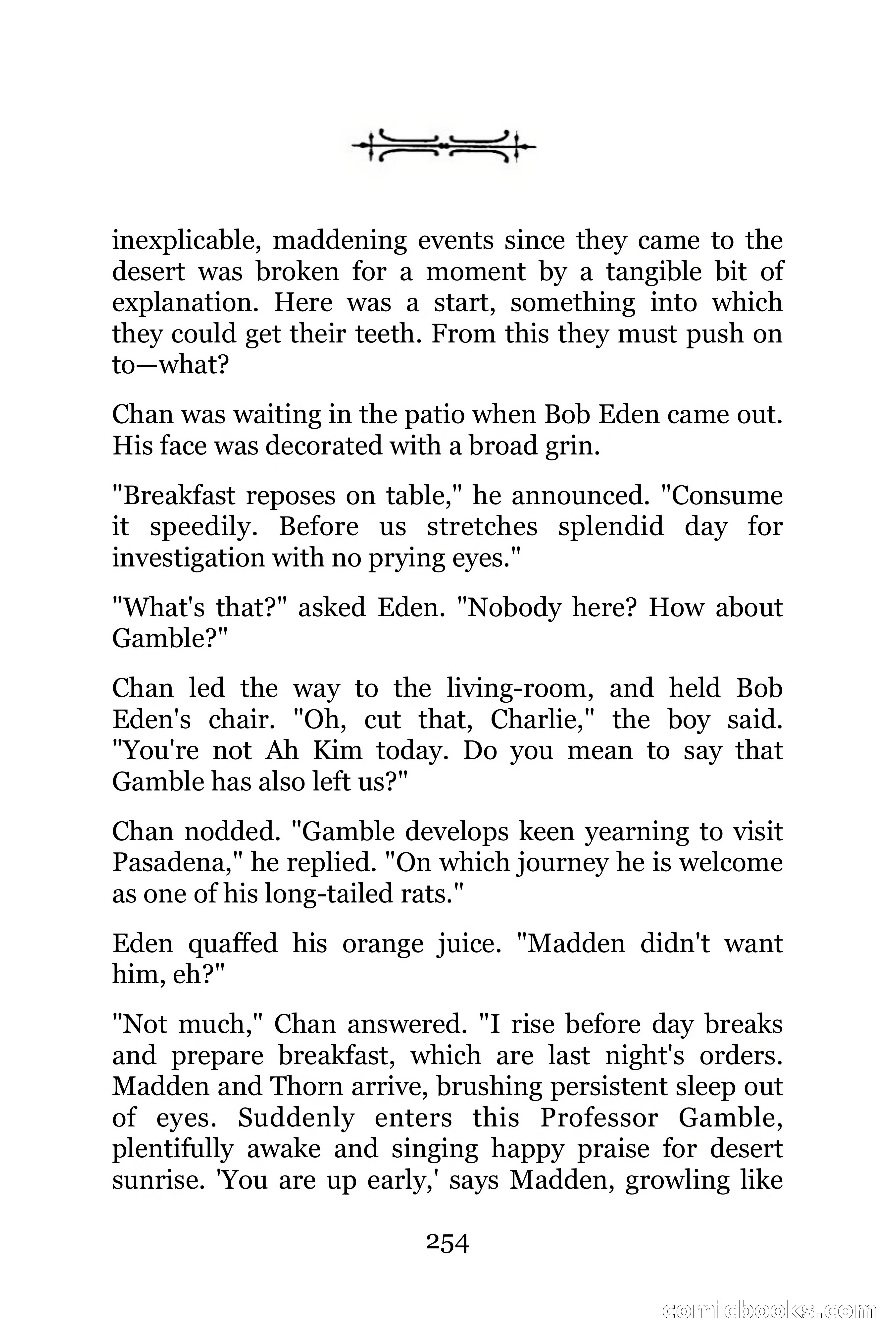 The Chinese Parrot (Charlie Chan Detective Series) — page 254 of 392