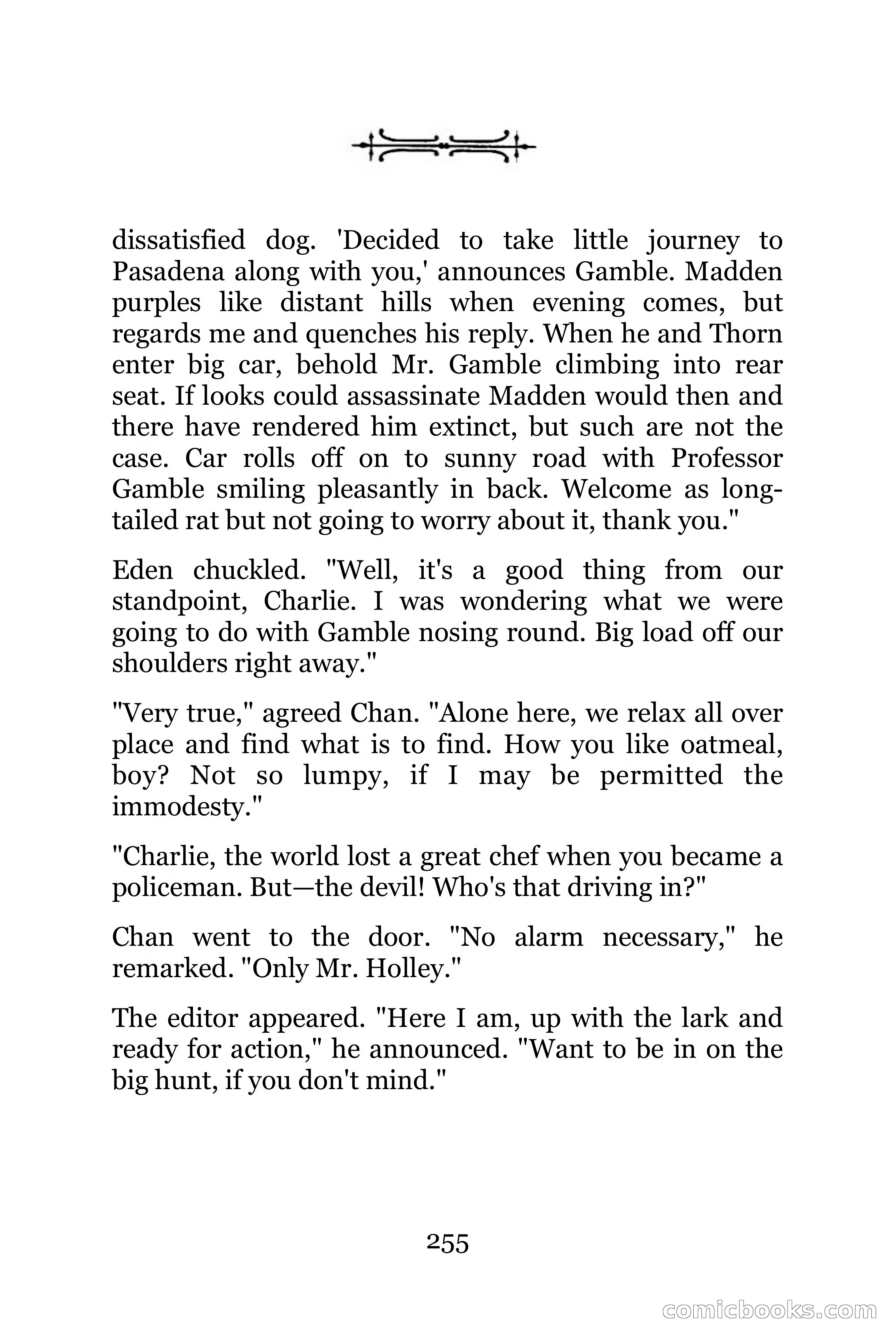The Chinese Parrot (Charlie Chan Detective Series) — page 255 of 392