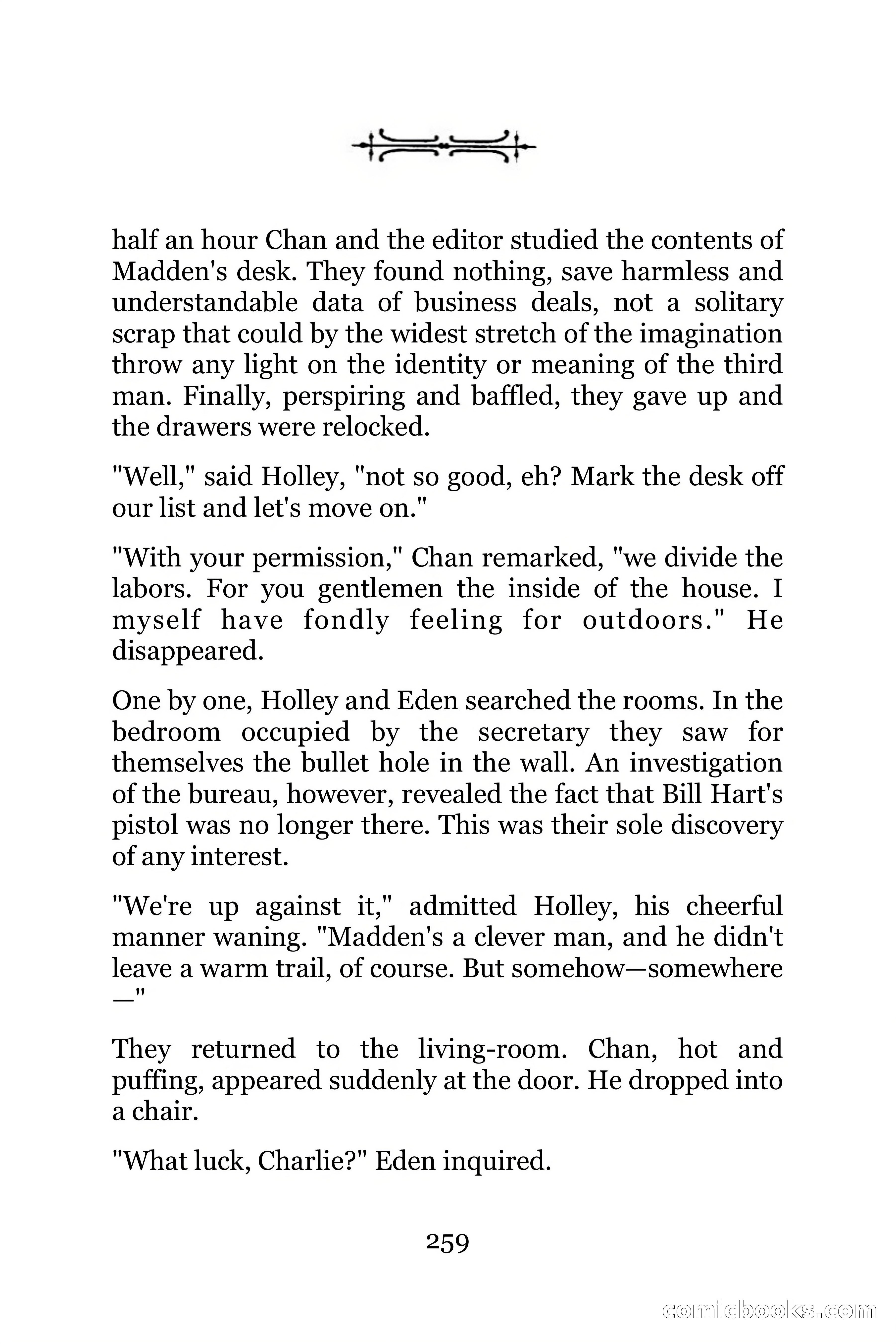 The Chinese Parrot (Charlie Chan Detective Series) — page 259 of 392