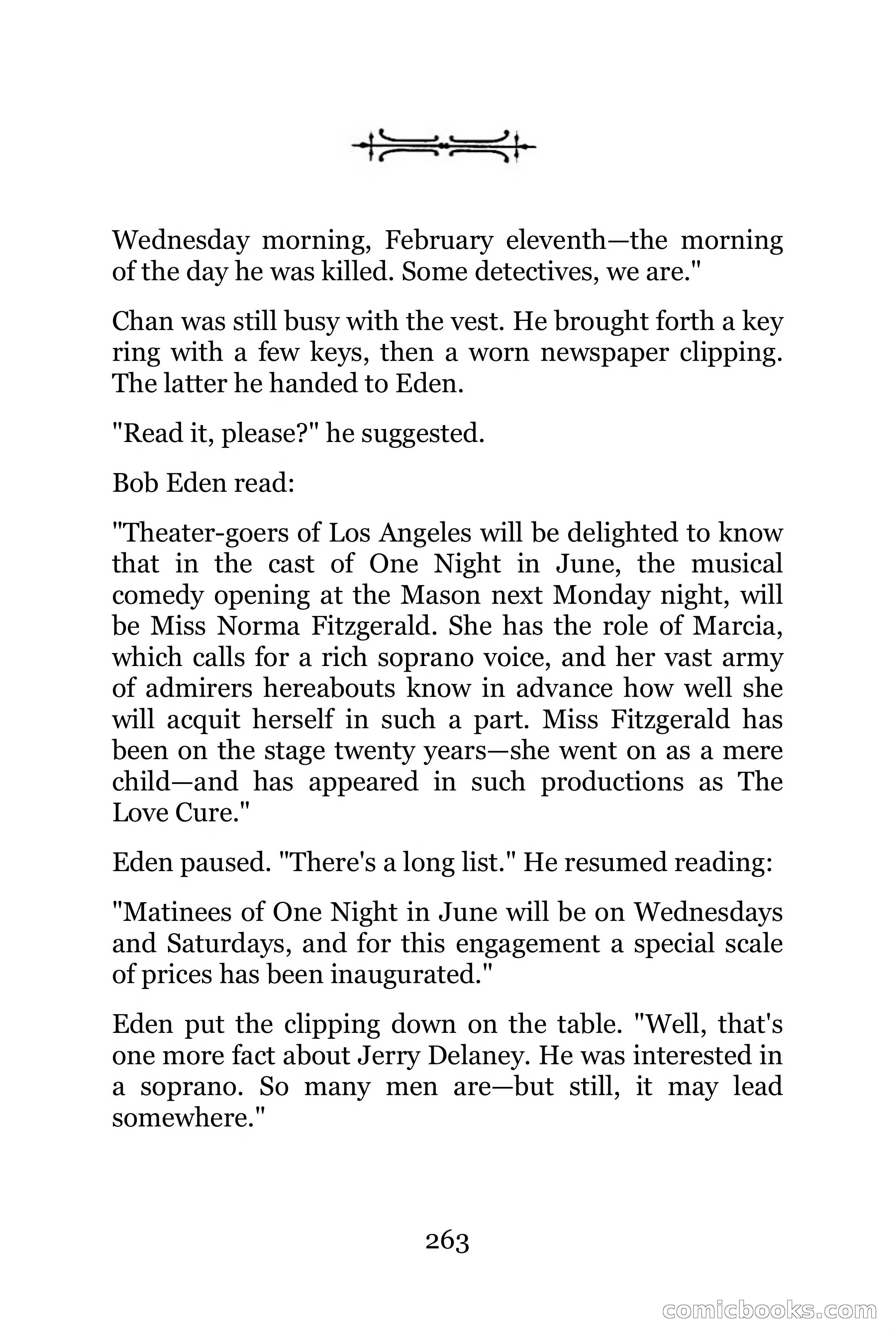 The Chinese Parrot (Charlie Chan Detective Series) — page 263 of 392