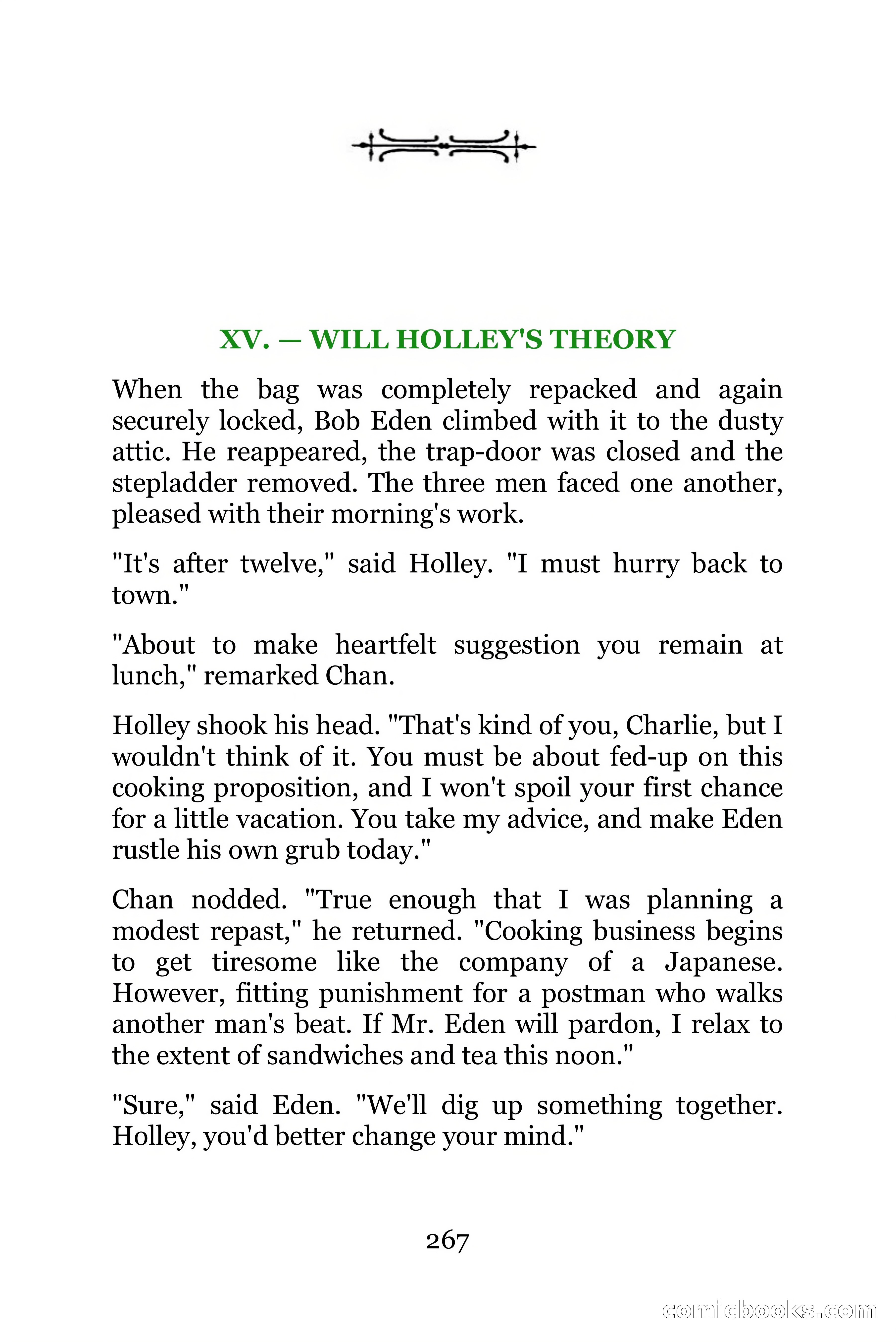 The Chinese Parrot (Charlie Chan Detective Series) — page 267 of 392