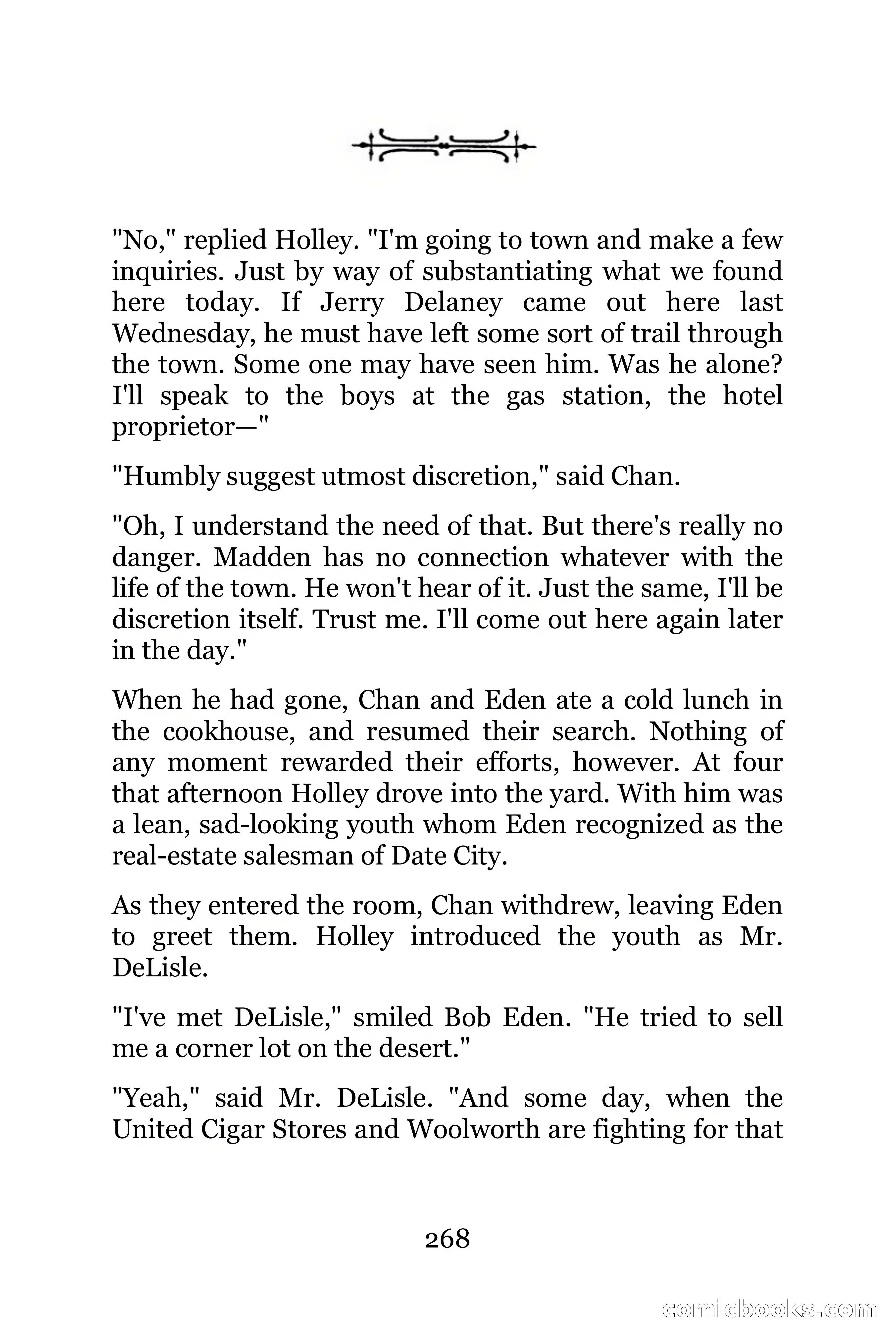 The Chinese Parrot (Charlie Chan Detective Series) — page 268 of 392