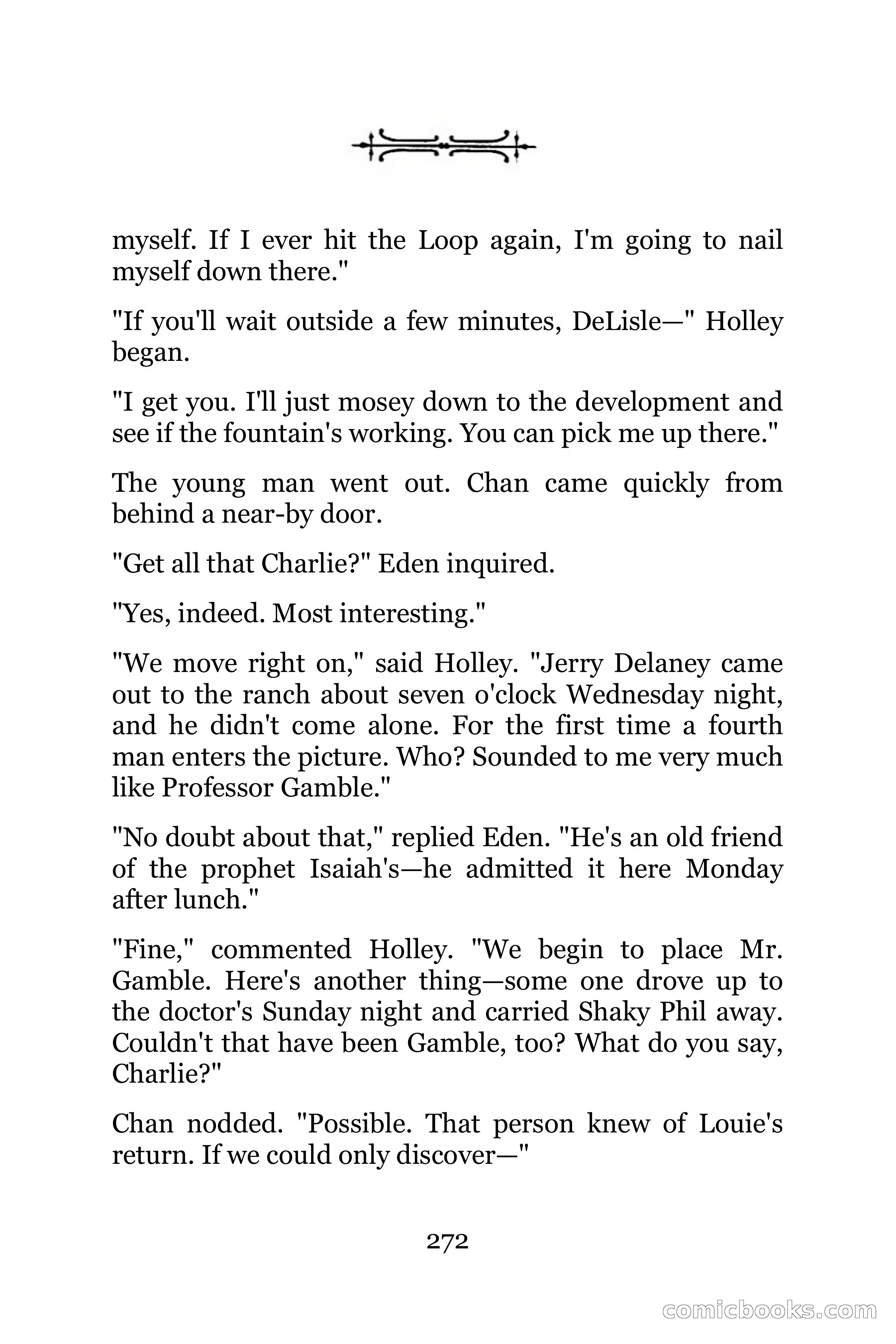 The Chinese Parrot (Charlie Chan Detective Series) — page 272 of 392