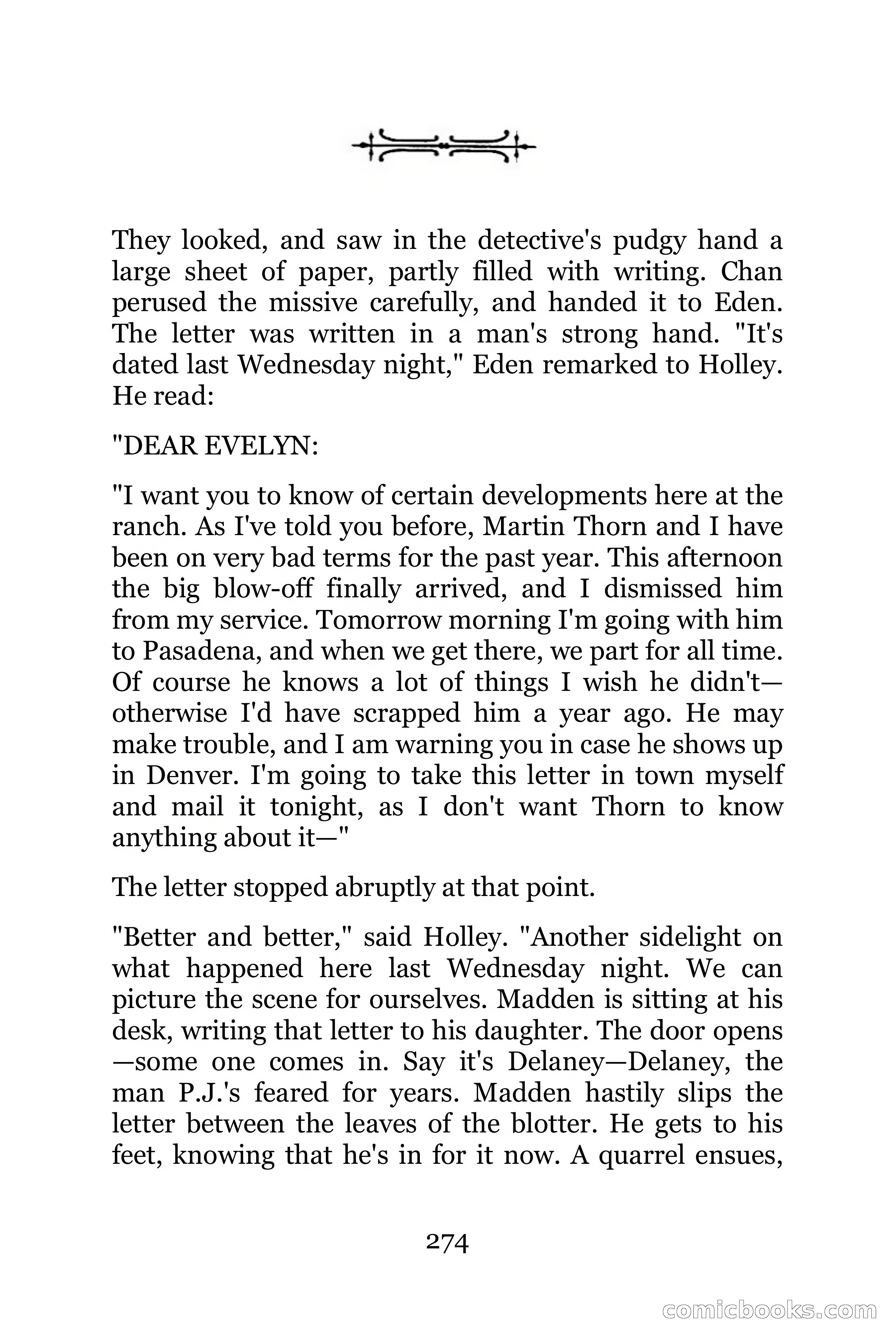 The Chinese Parrot (Charlie Chan Detective Series) — page 274 of 392