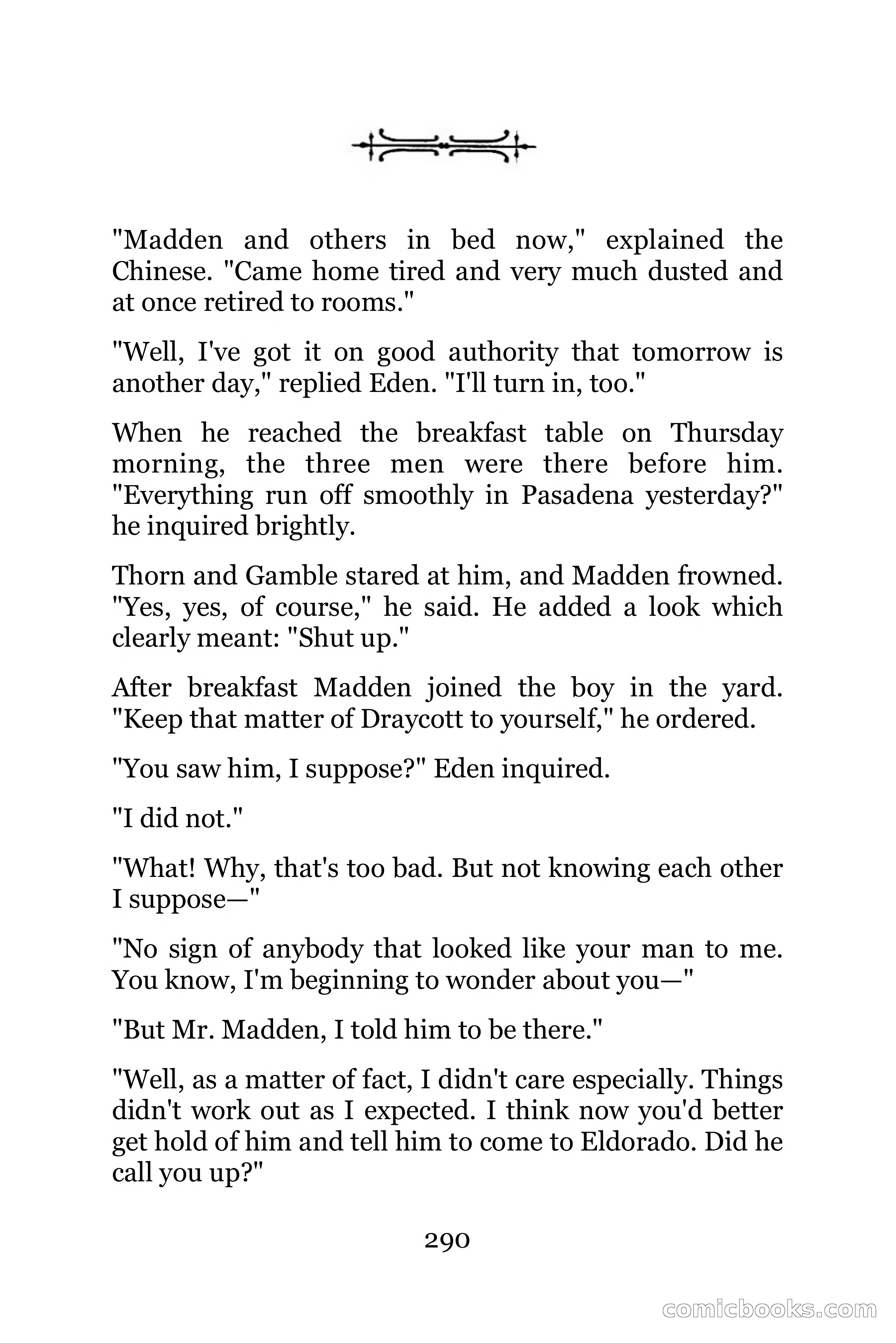 The Chinese Parrot (Charlie Chan Detective Series) — page 290 of 392