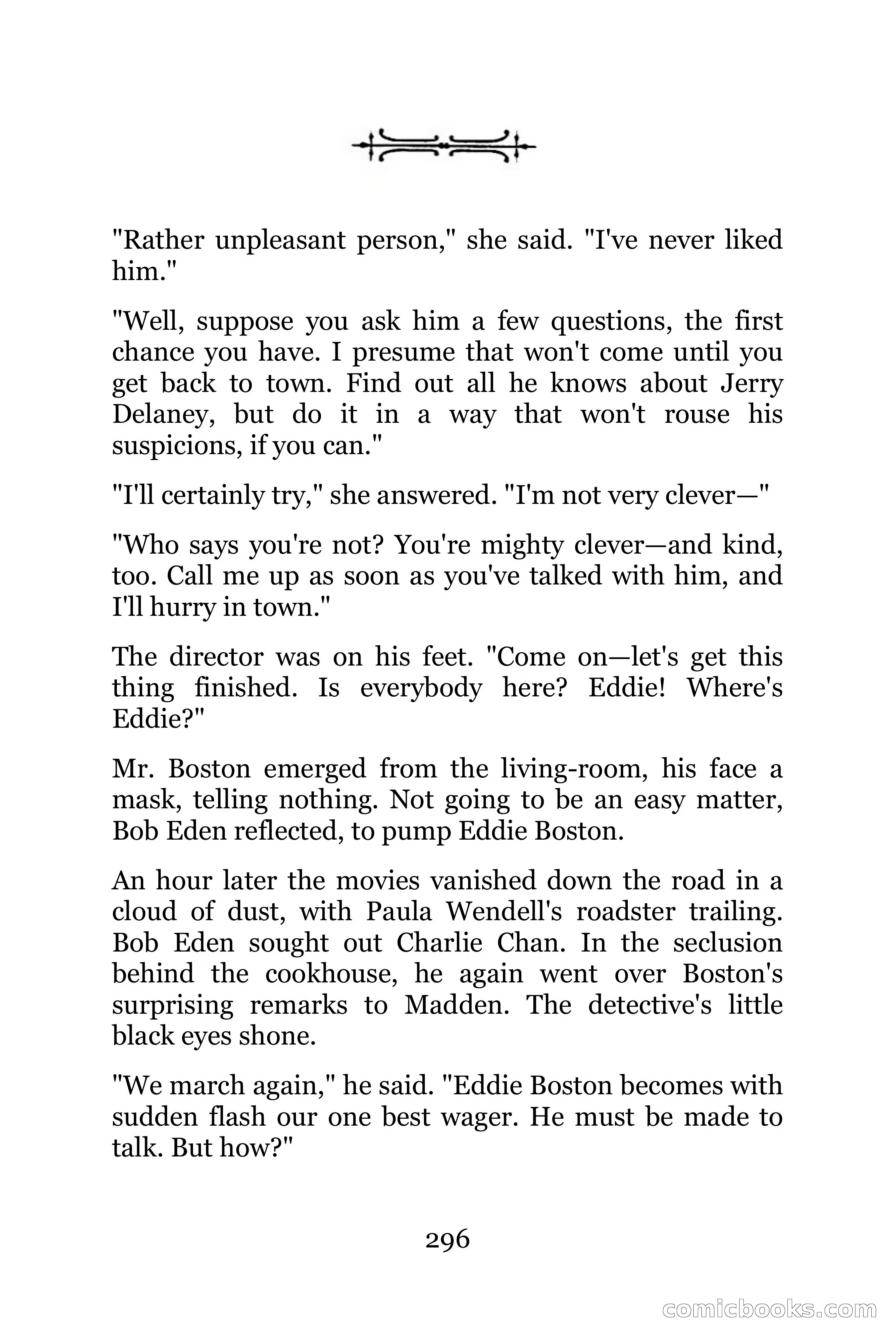 The Chinese Parrot (Charlie Chan Detective Series) — page 296 of 392