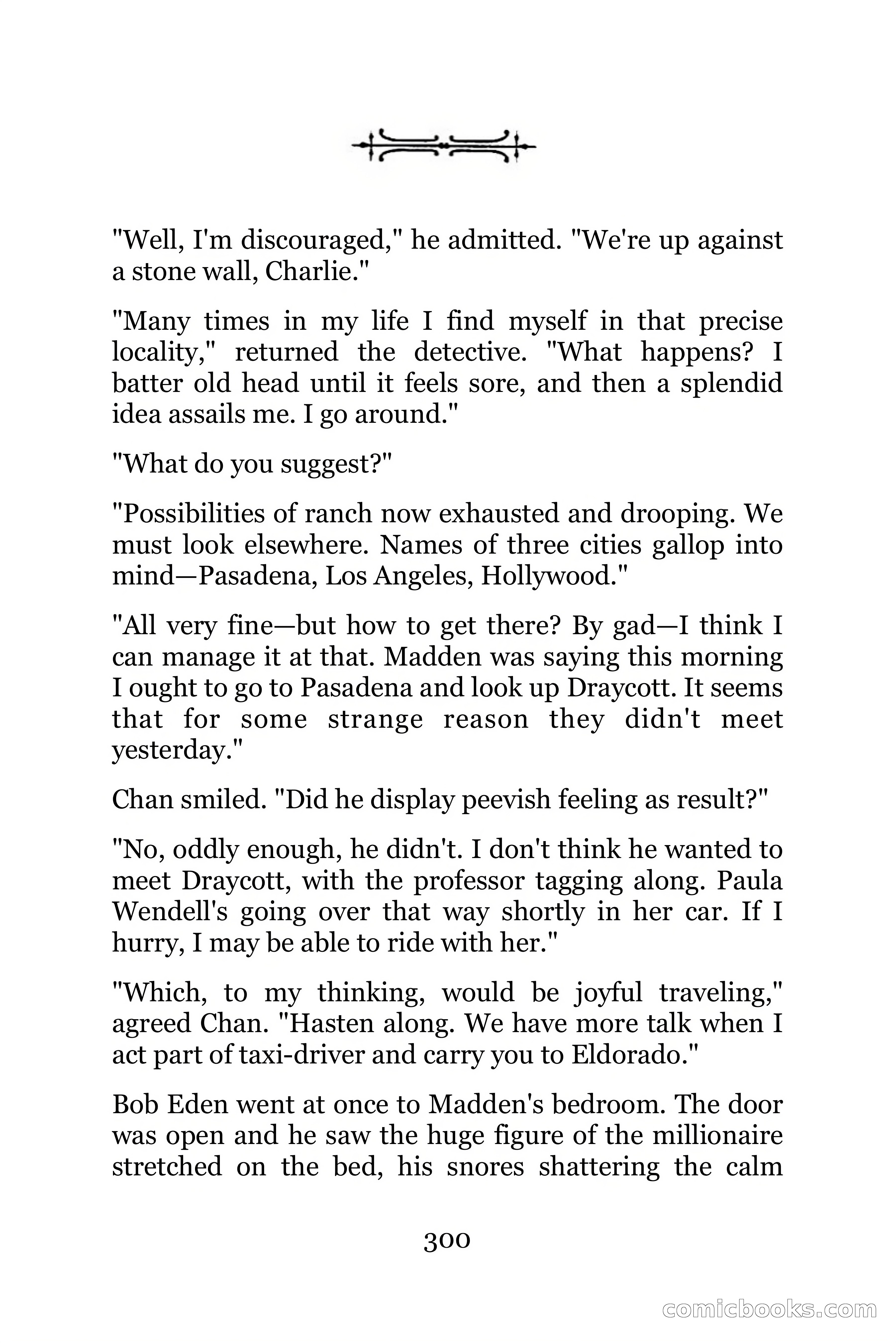The Chinese Parrot (Charlie Chan Detective Series) — page 300 of 392