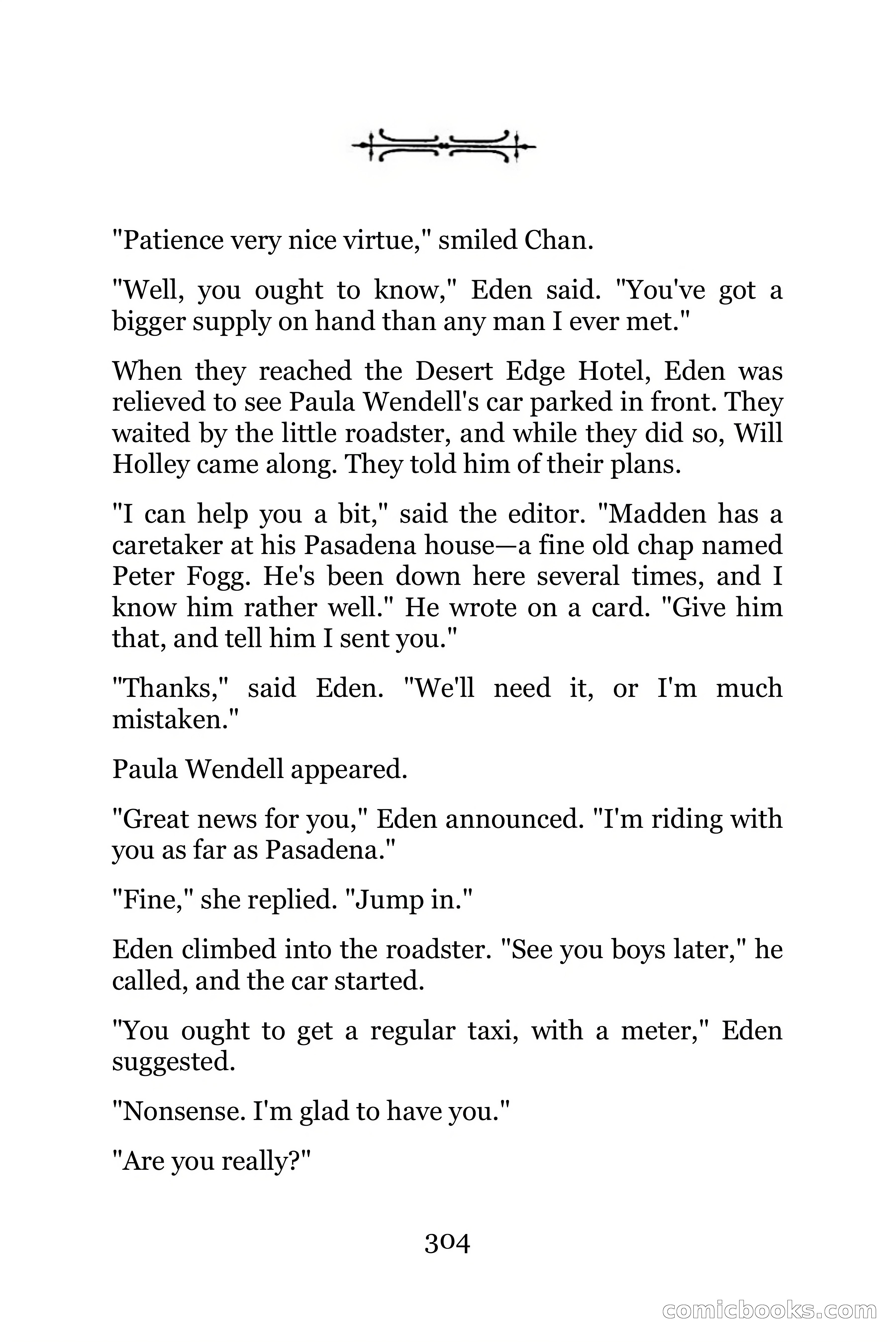 The Chinese Parrot (Charlie Chan Detective Series) — page 304 of 392