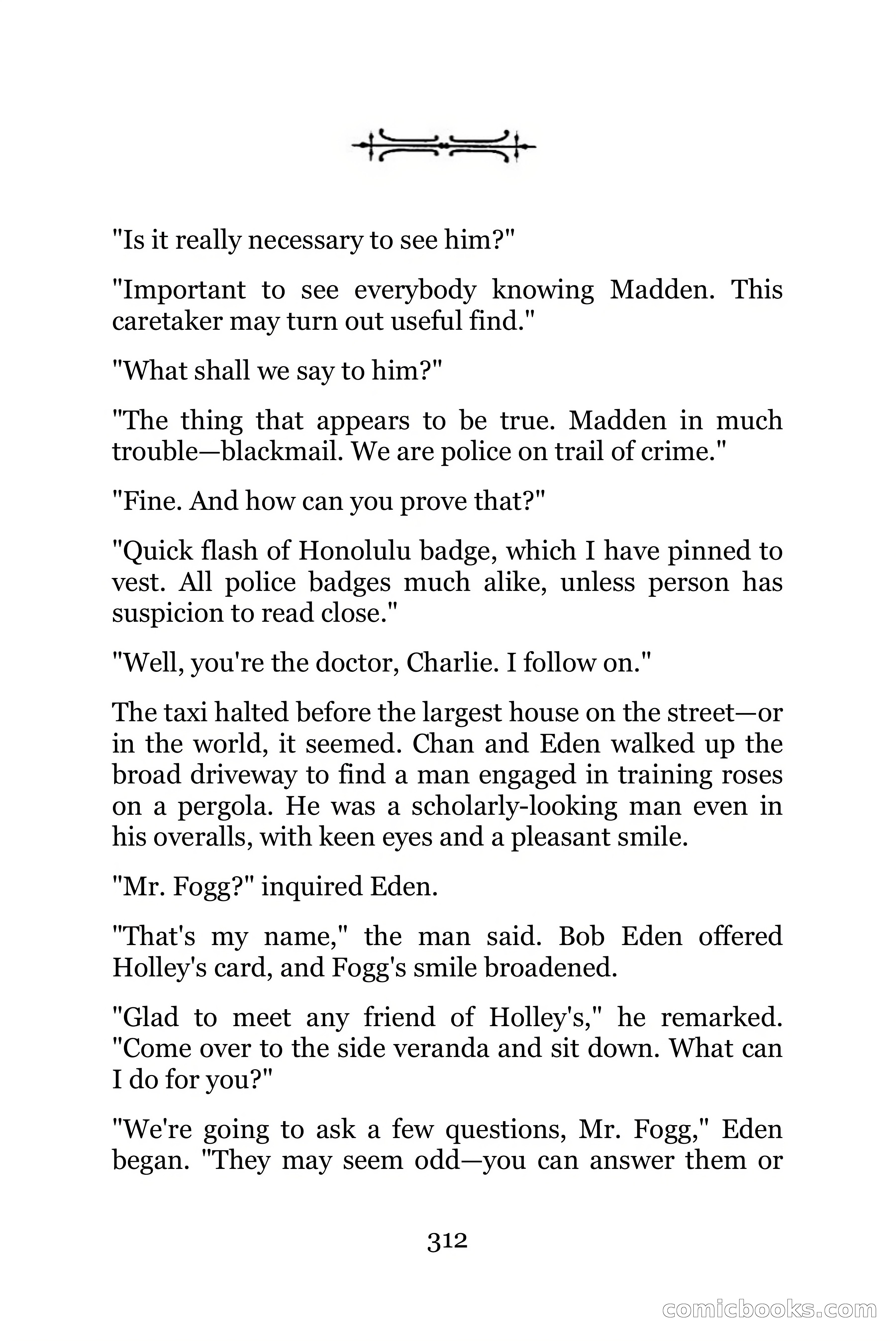 The Chinese Parrot (Charlie Chan Detective Series) — page 312 of 392