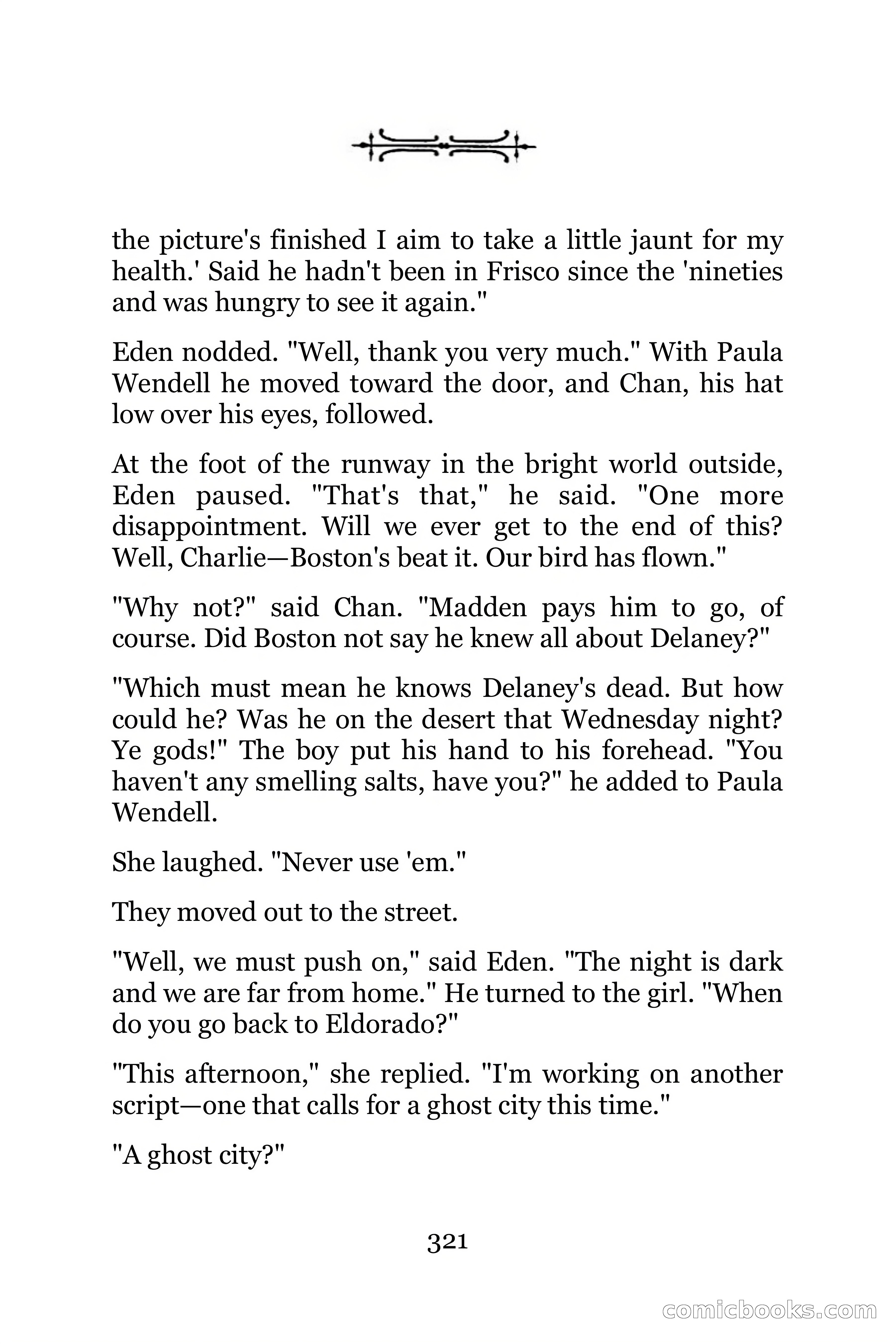 The Chinese Parrot (Charlie Chan Detective Series) — page 321 of 392
