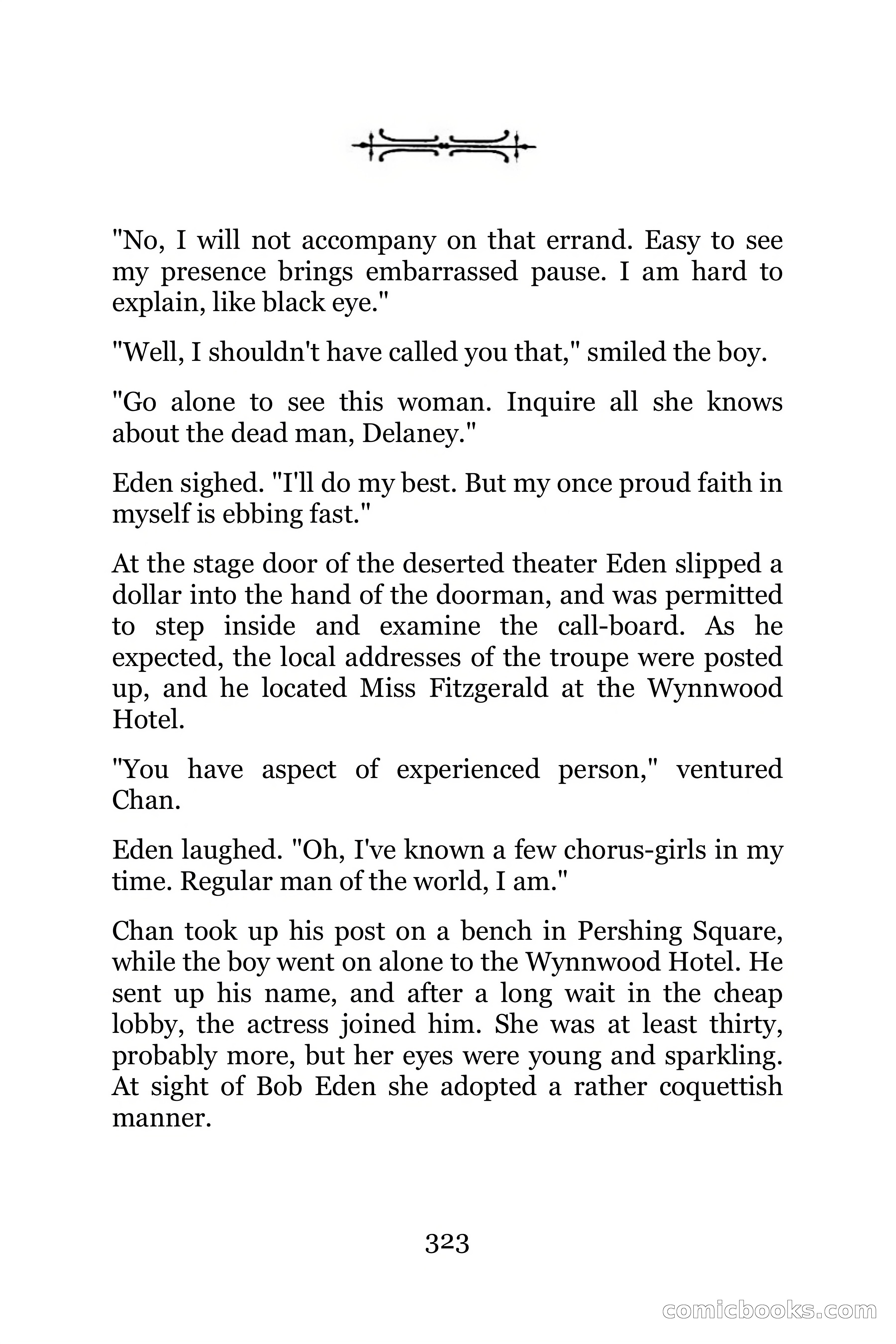 The Chinese Parrot (Charlie Chan Detective Series) — page 323 of 392