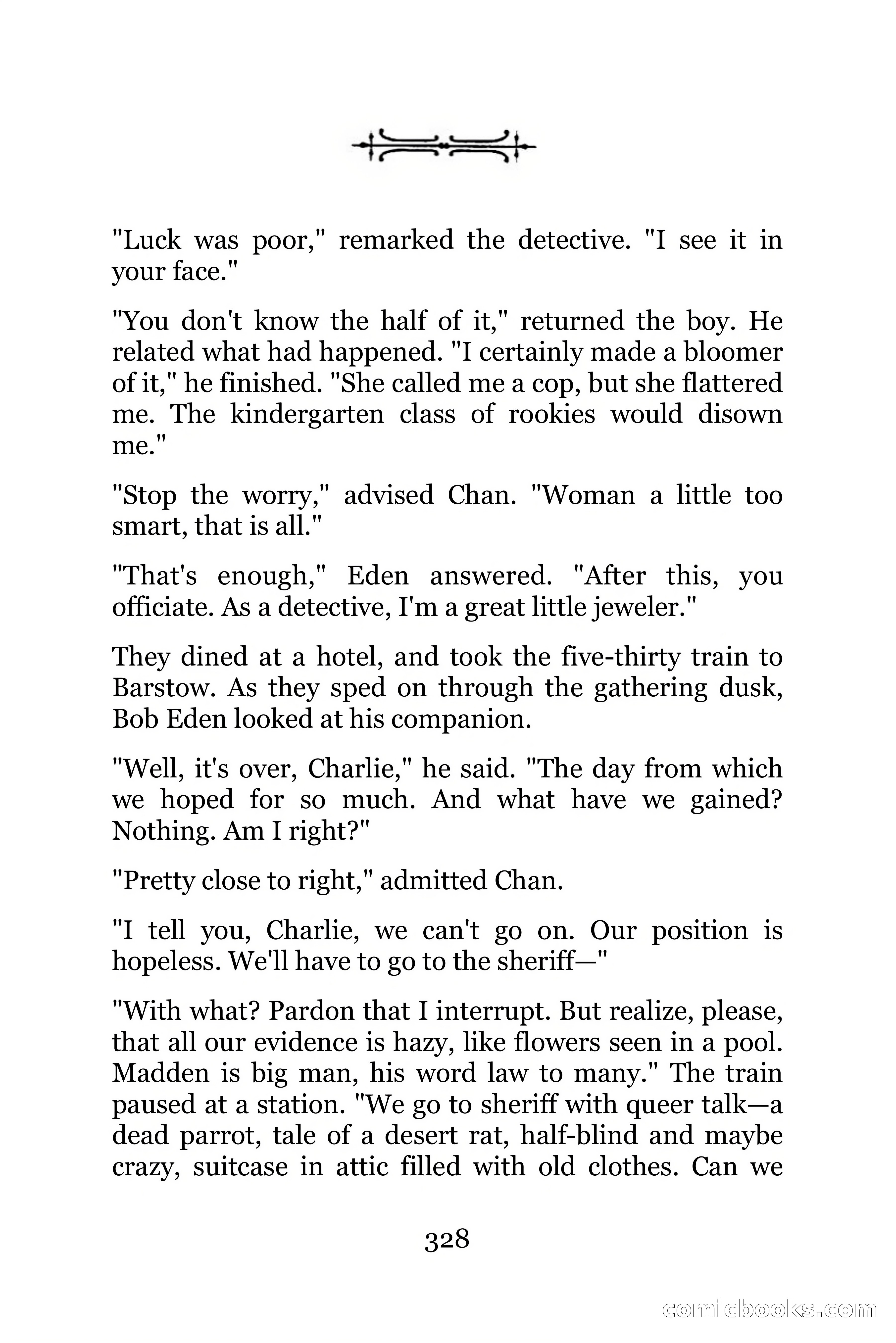 The Chinese Parrot (Charlie Chan Detective Series) — page 328 of 392