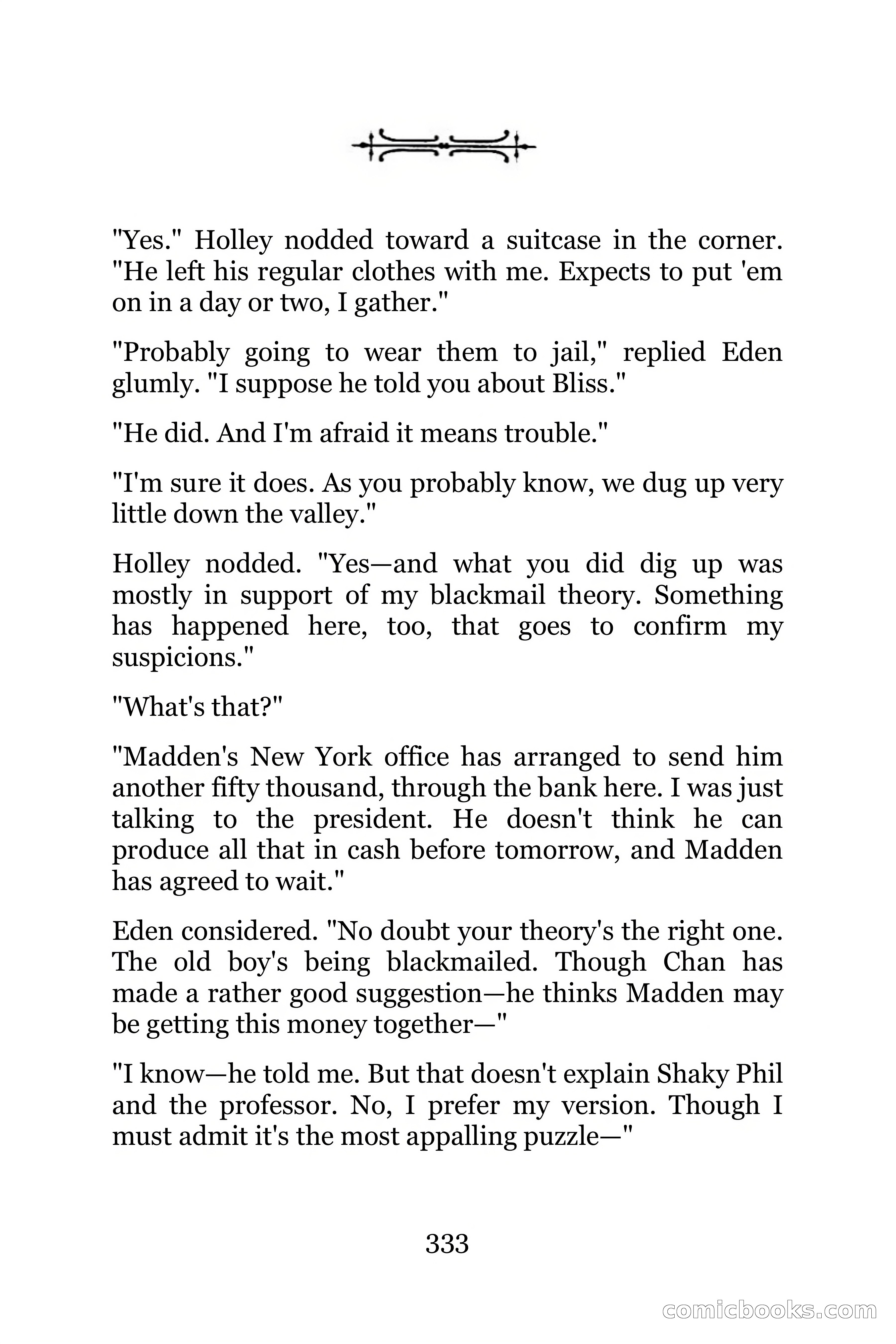 The Chinese Parrot (Charlie Chan Detective Series) — page 333 of 392