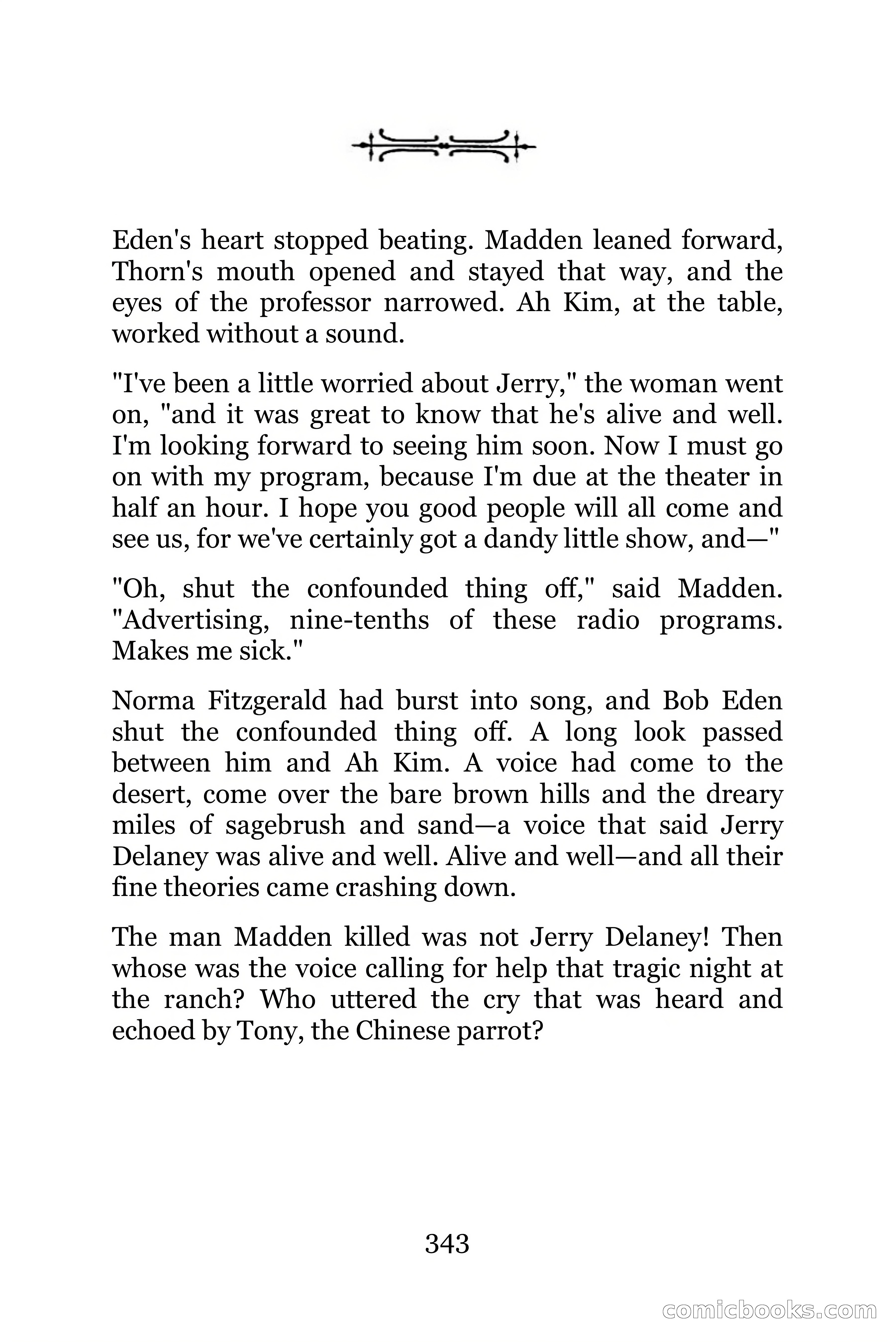 The Chinese Parrot (Charlie Chan Detective Series) — page 343 of 392