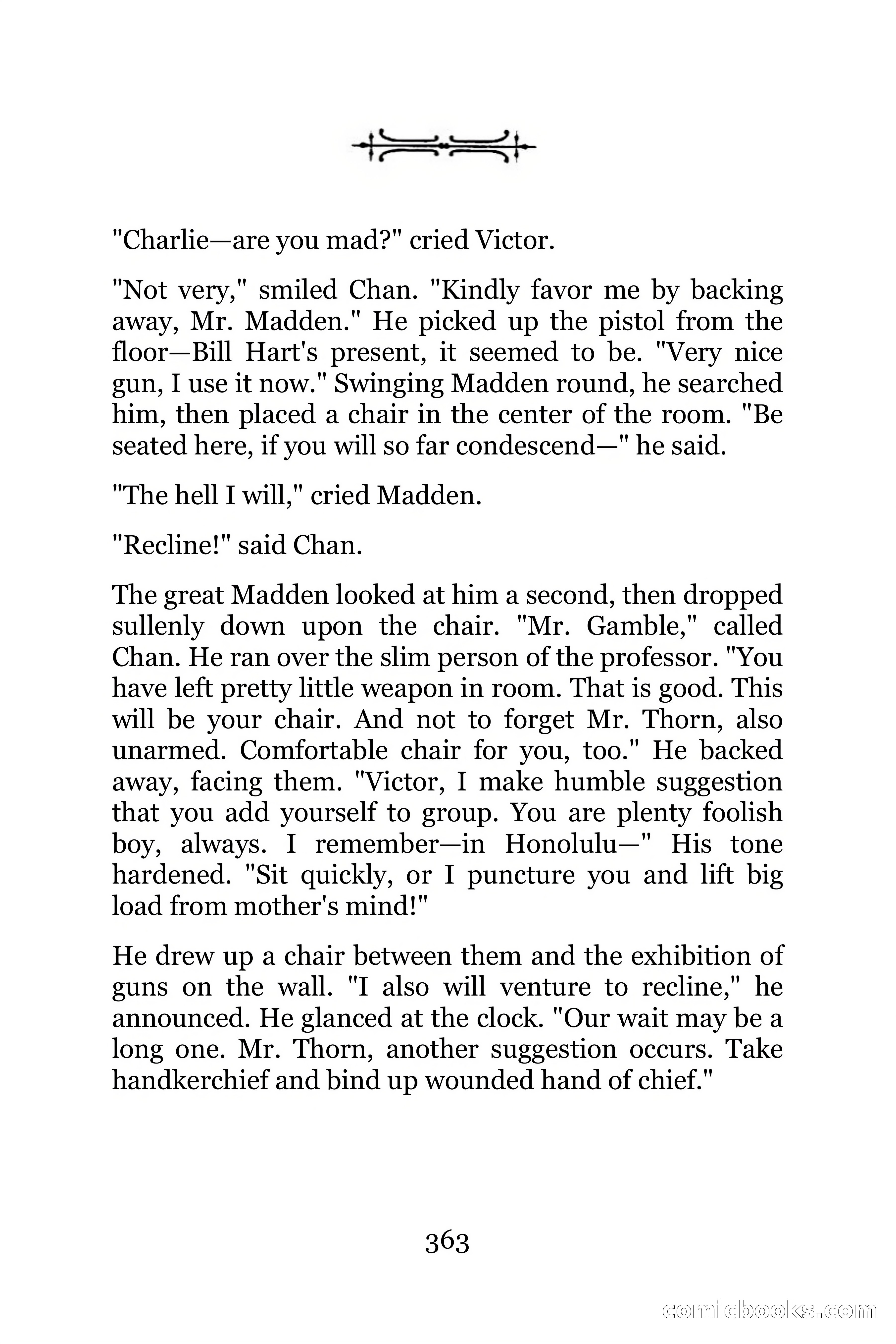 The Chinese Parrot (Charlie Chan Detective Series) — page 363 of 392