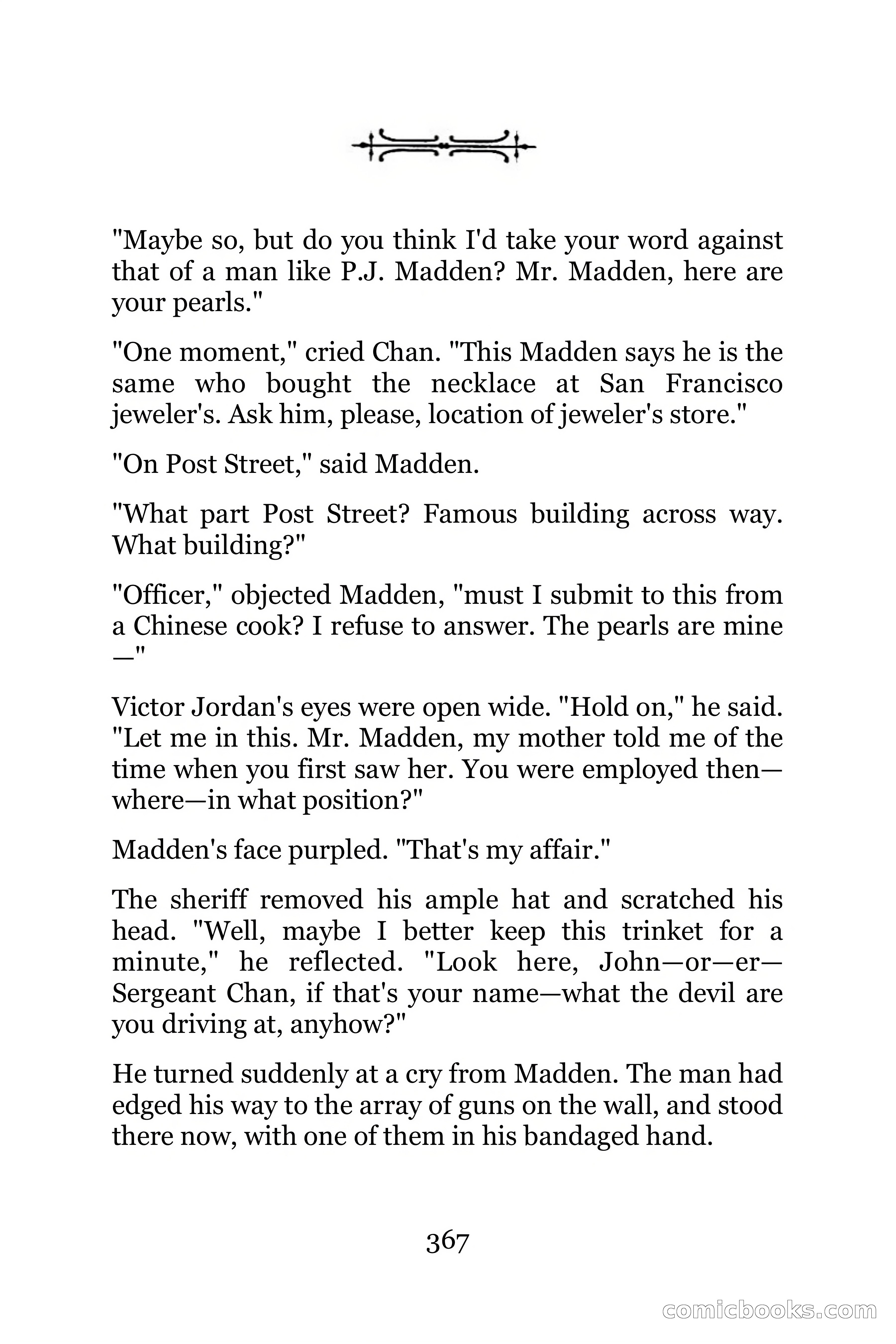 The Chinese Parrot (Charlie Chan Detective Series) — page 367 of 392
