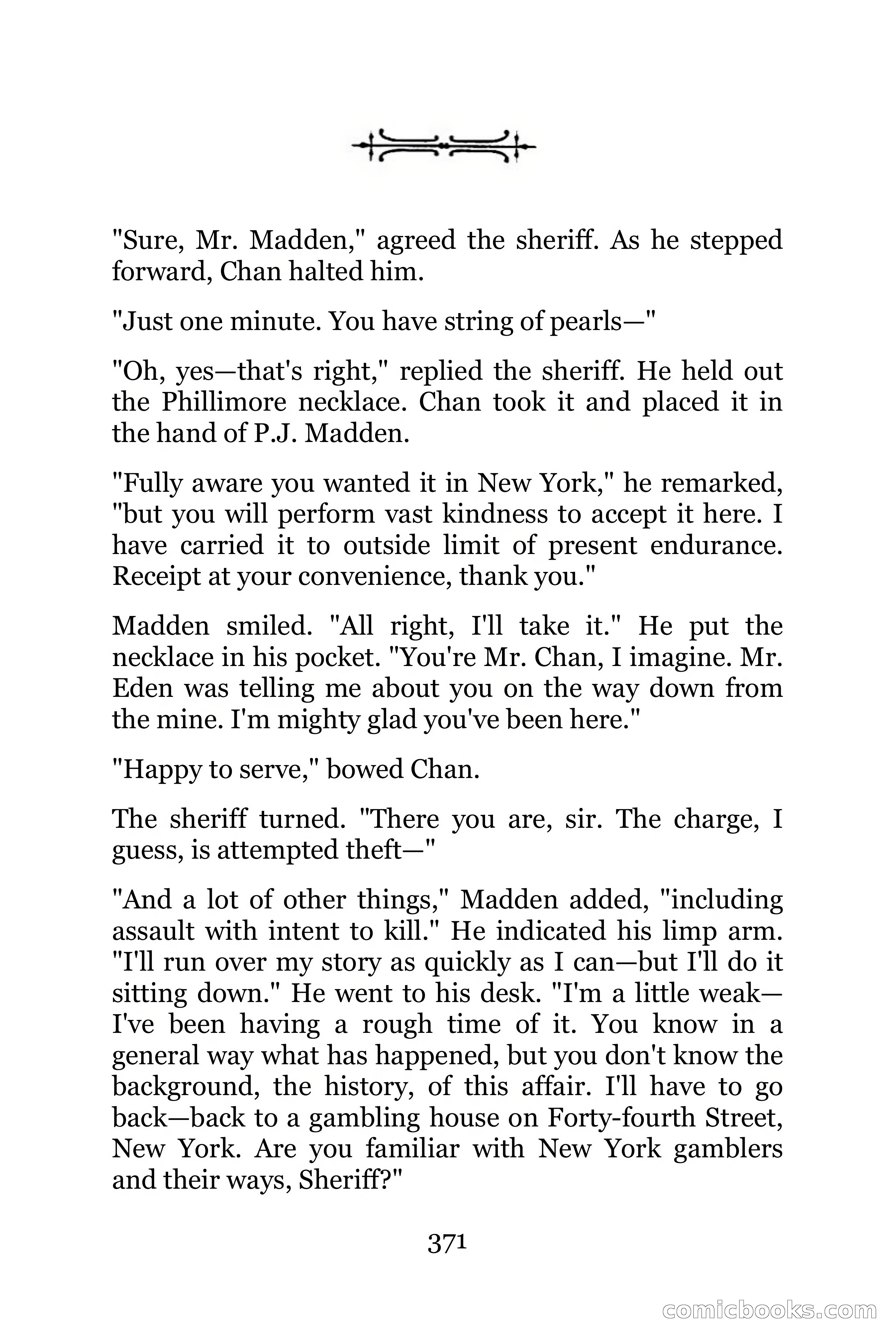 The Chinese Parrot (Charlie Chan Detective Series) — page 371 of 392