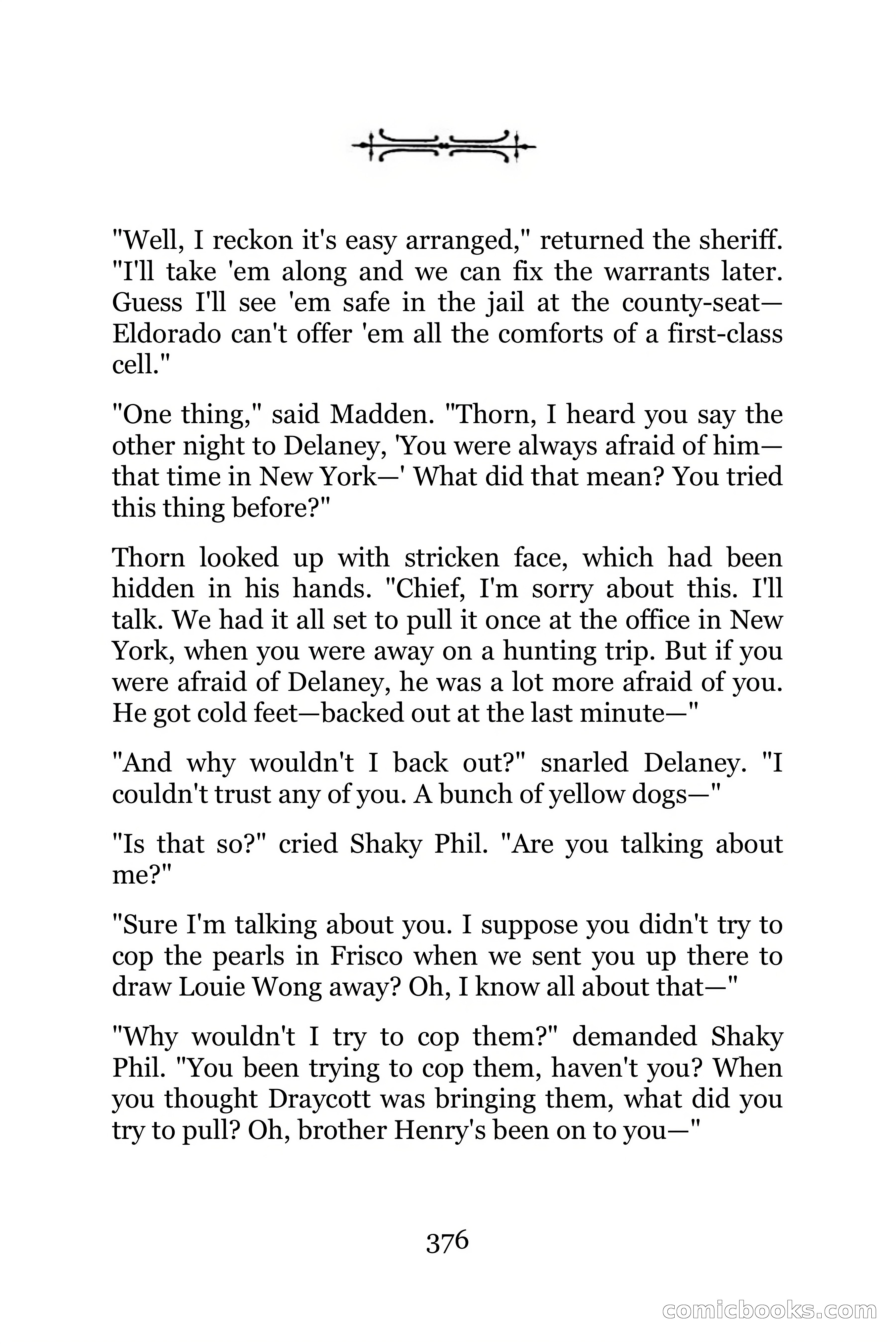The Chinese Parrot (Charlie Chan Detective Series) — page 376 of 392