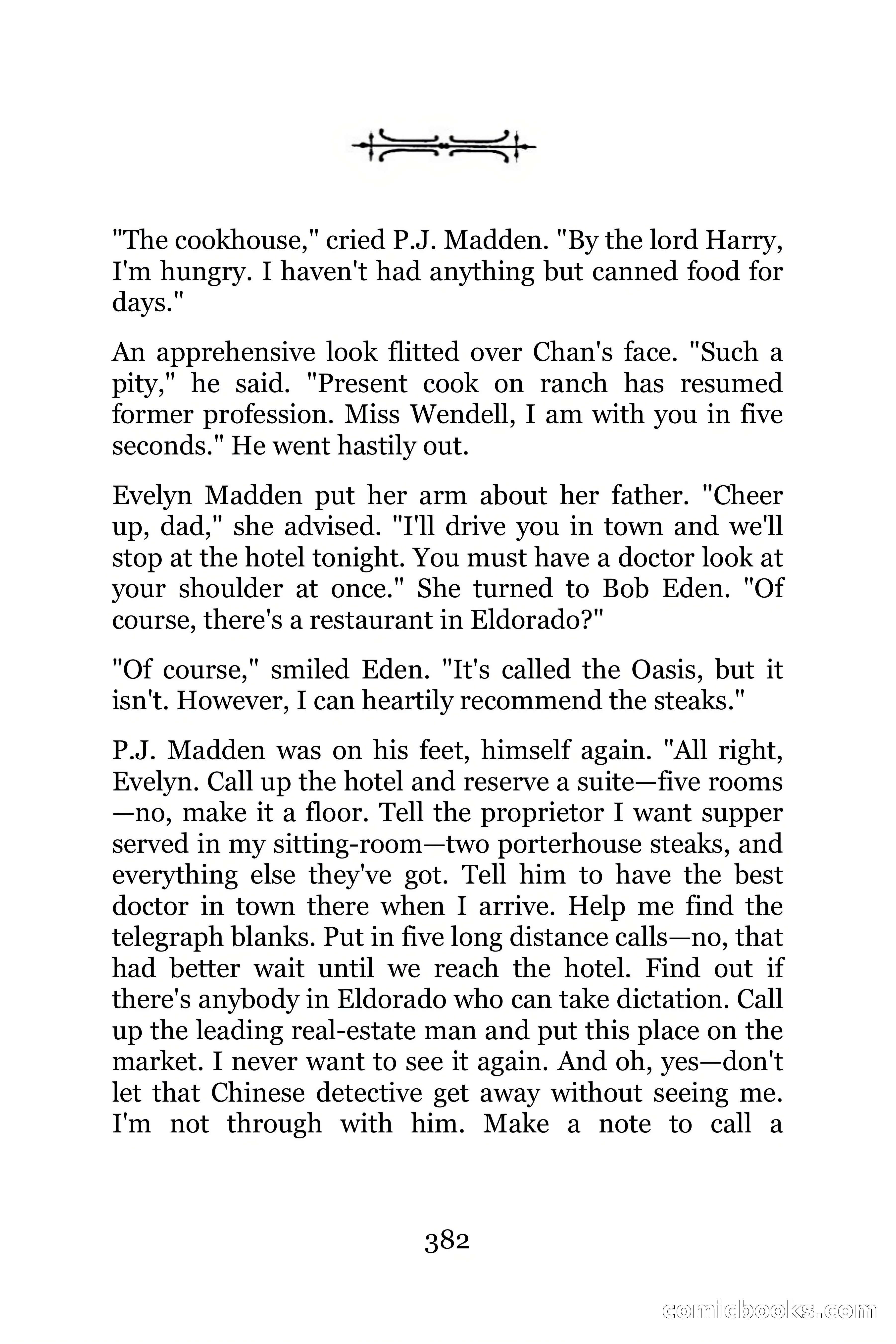 The Chinese Parrot (Charlie Chan Detective Series) — page 382 of 392
