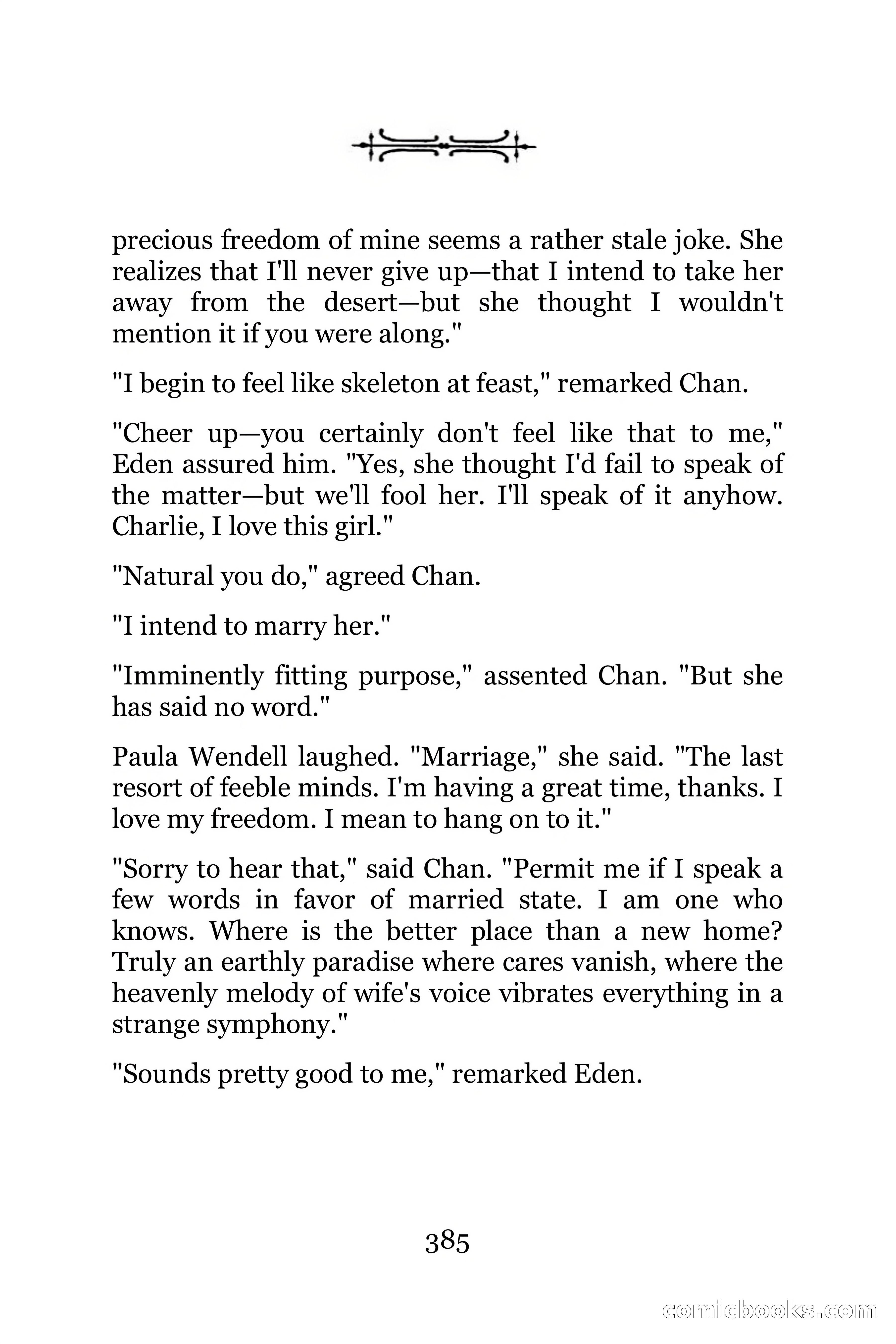 The Chinese Parrot (Charlie Chan Detective Series) — page 385 of 392