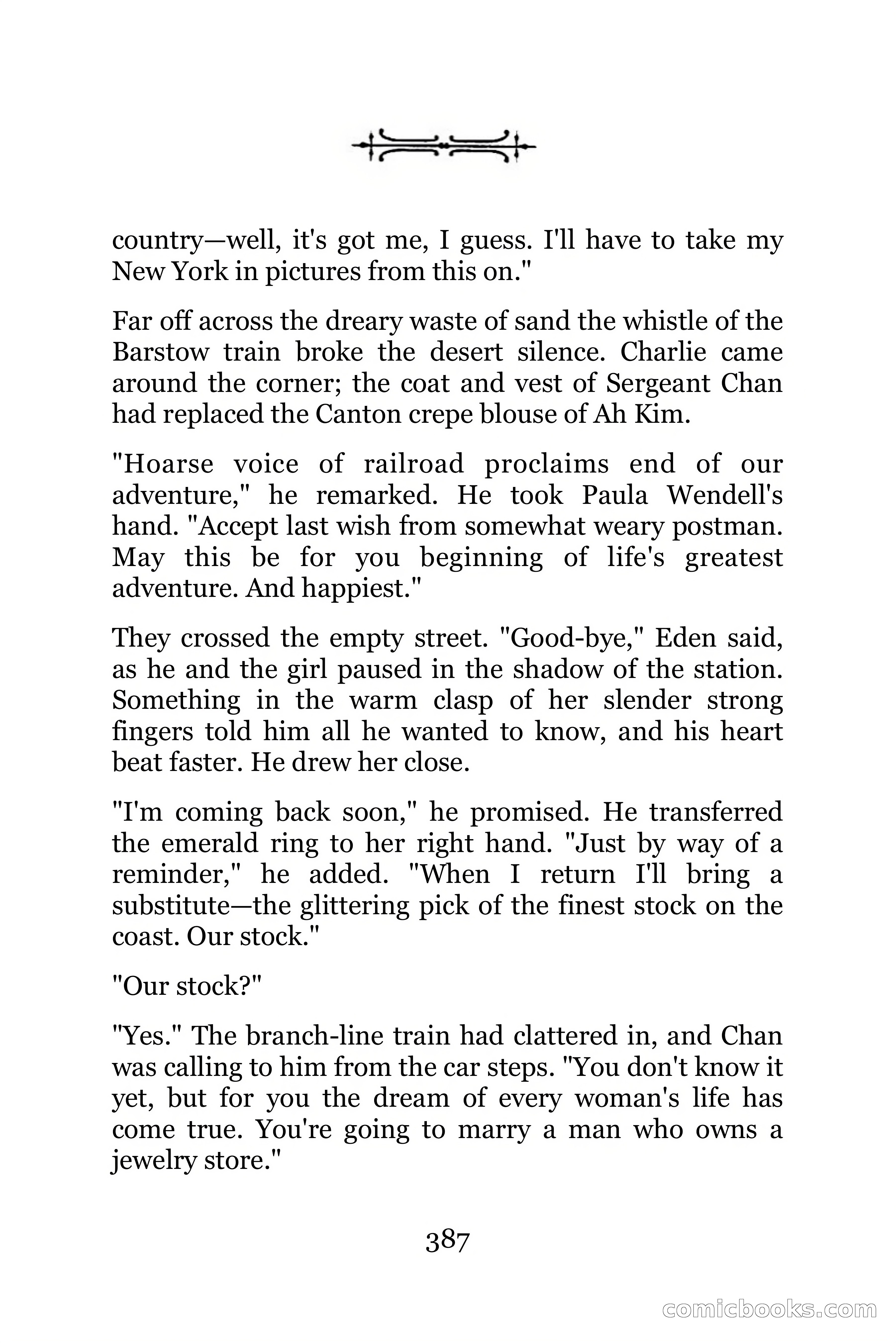The Chinese Parrot (Charlie Chan Detective Series) — page 387 of 392
