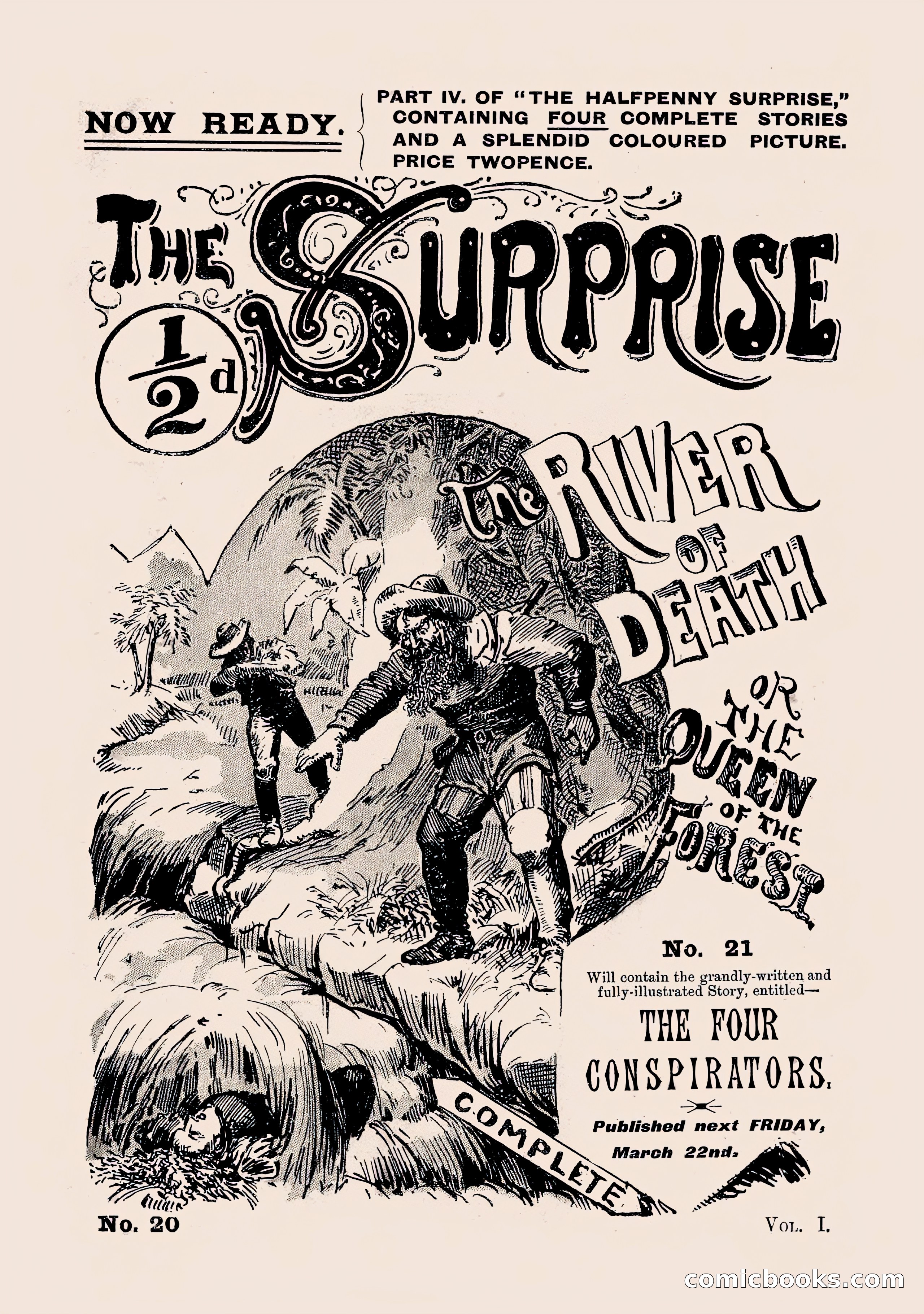 The Halfpenny Surprise, Vol. I, No. 20 — page 1 of 20