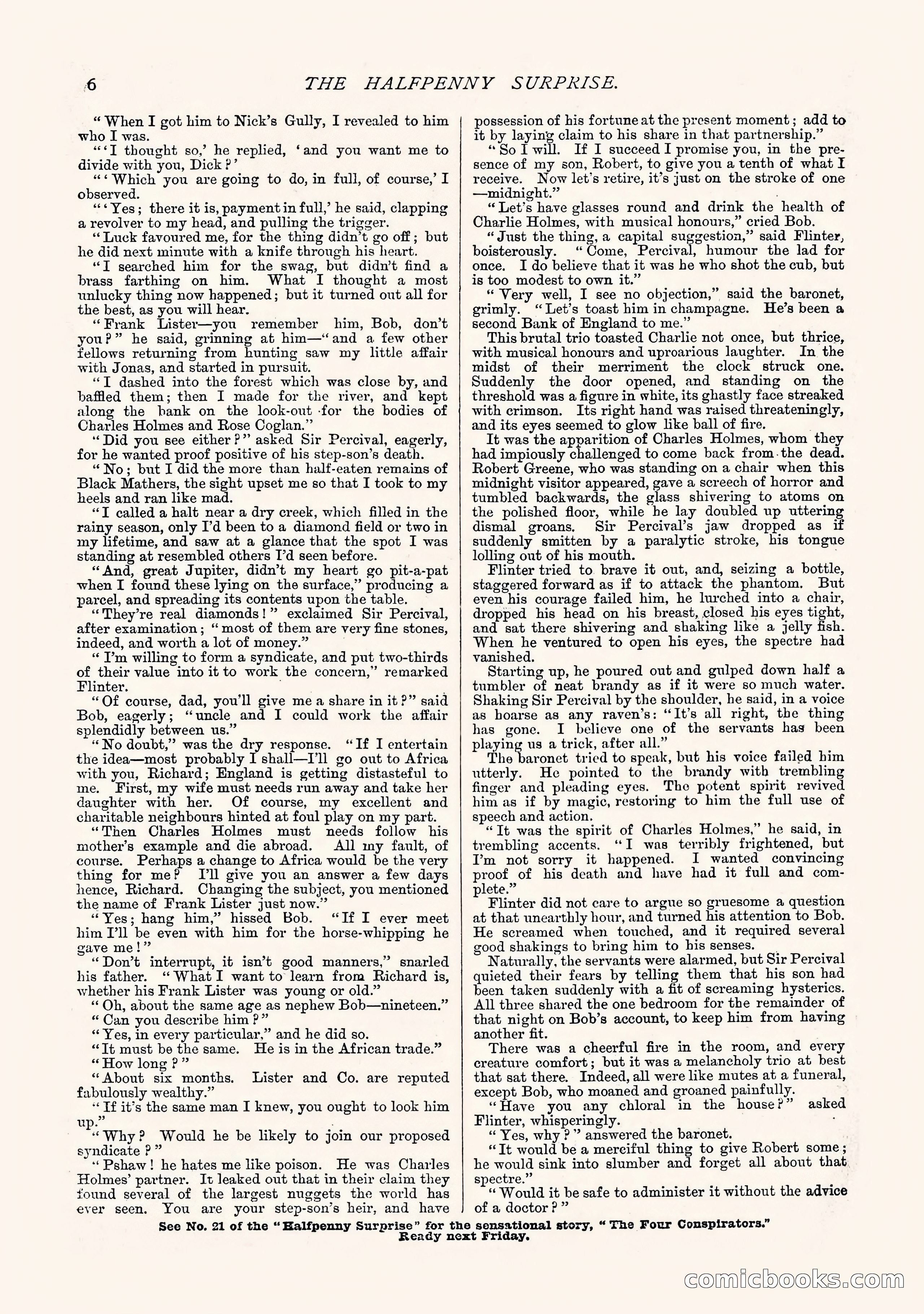 The Halfpenny Surprise, Vol. I, No. 20 — page 8 of 20