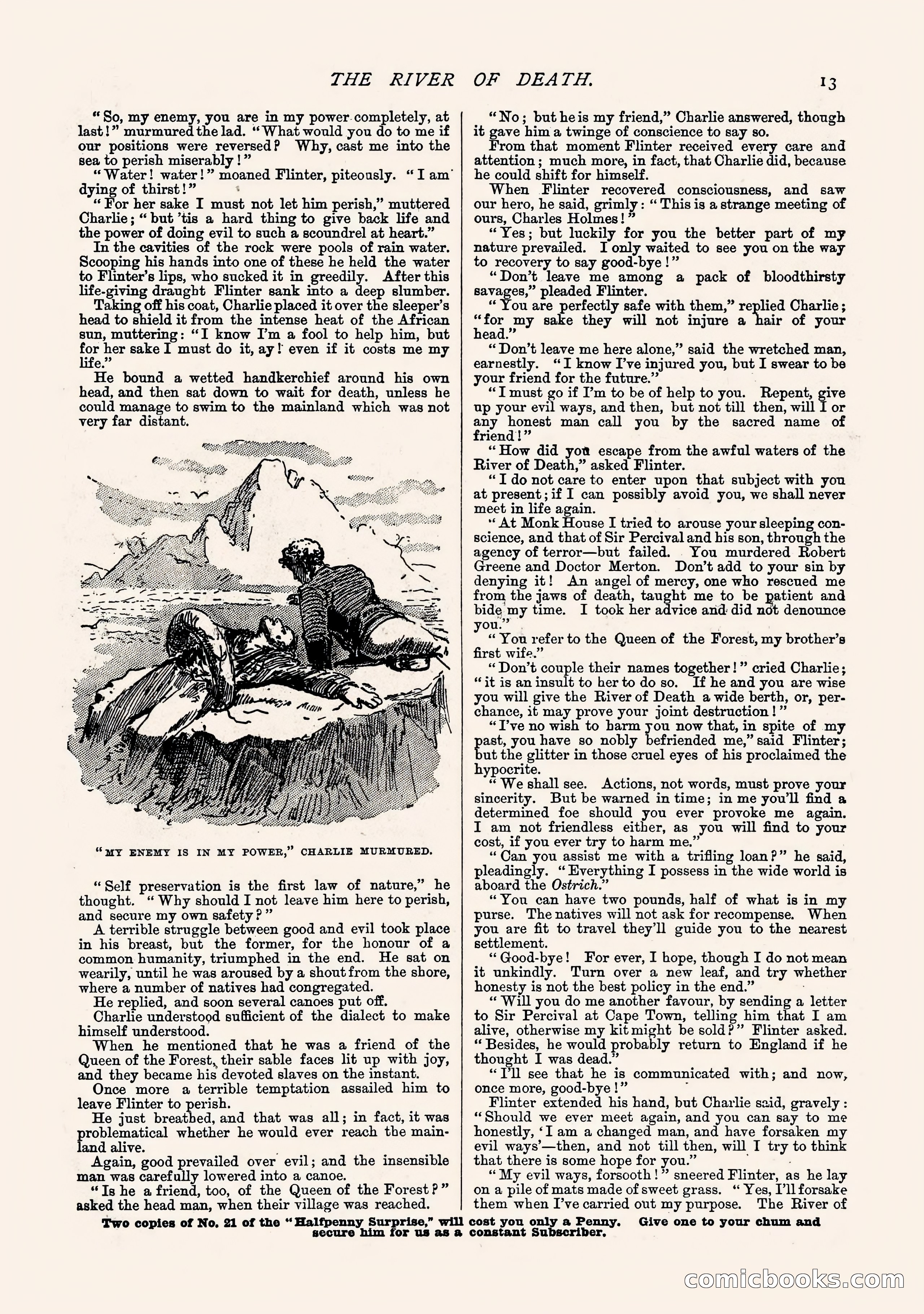 The Halfpenny Surprise, Vol. I, No. 20 — page 15 of 20