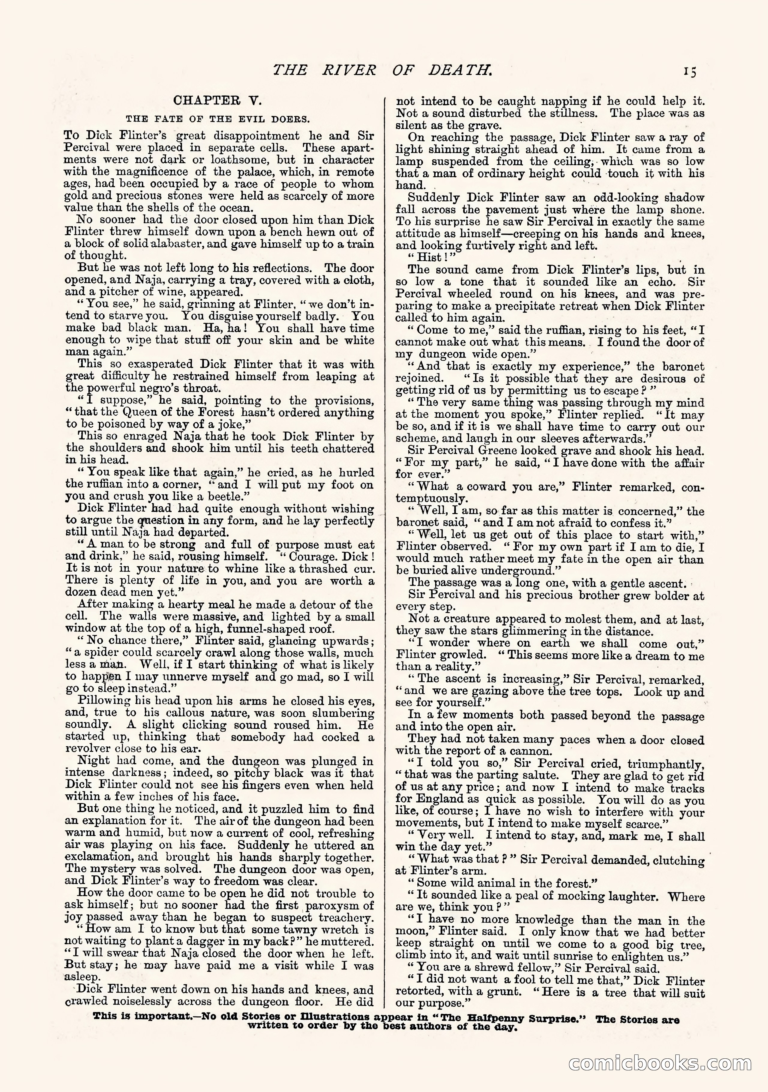 The Halfpenny Surprise, Vol. I, No. 20 — page 17 of 20