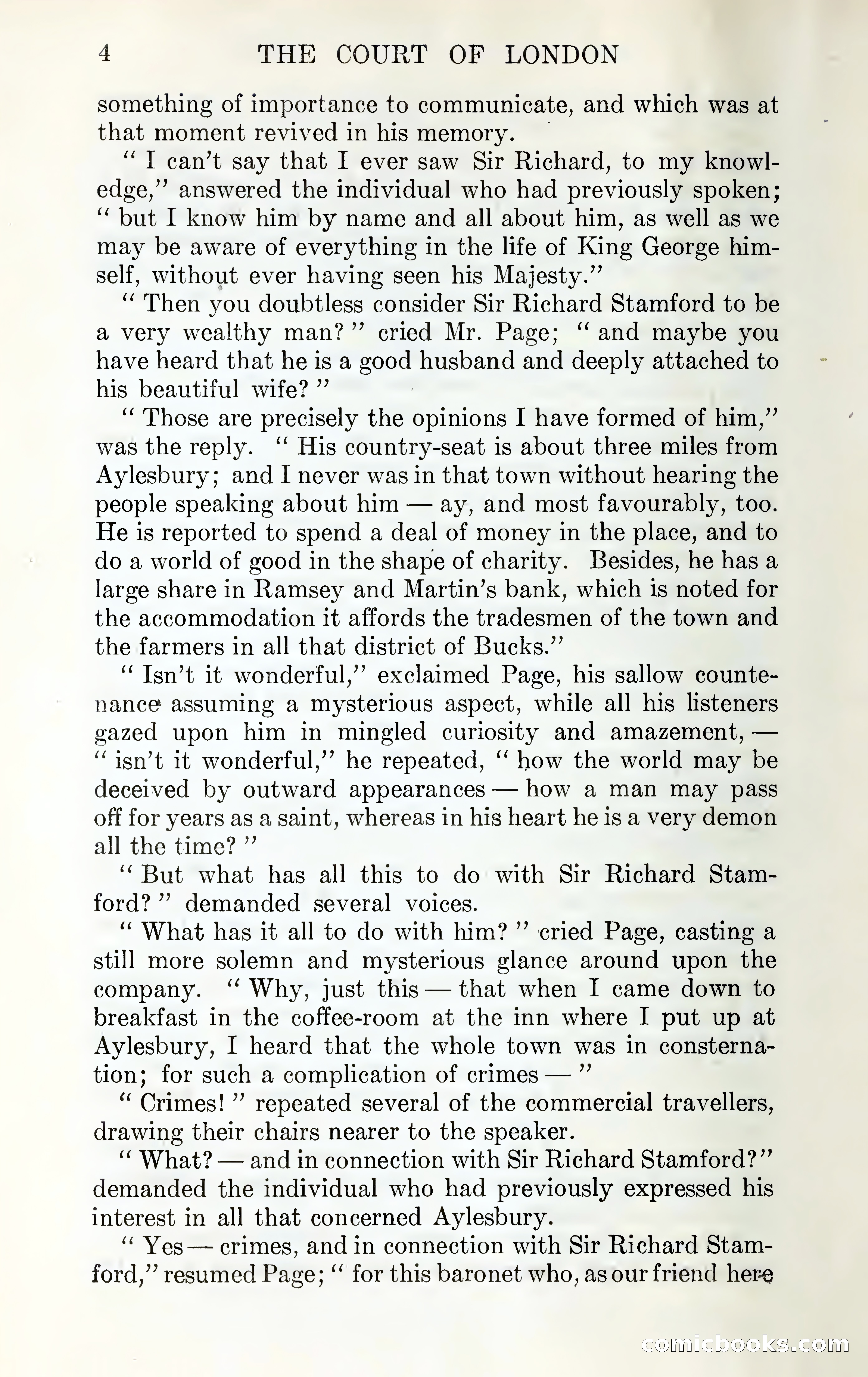 The Mysteries of the Court of London by Pauline Clarendon — page 7 of 398