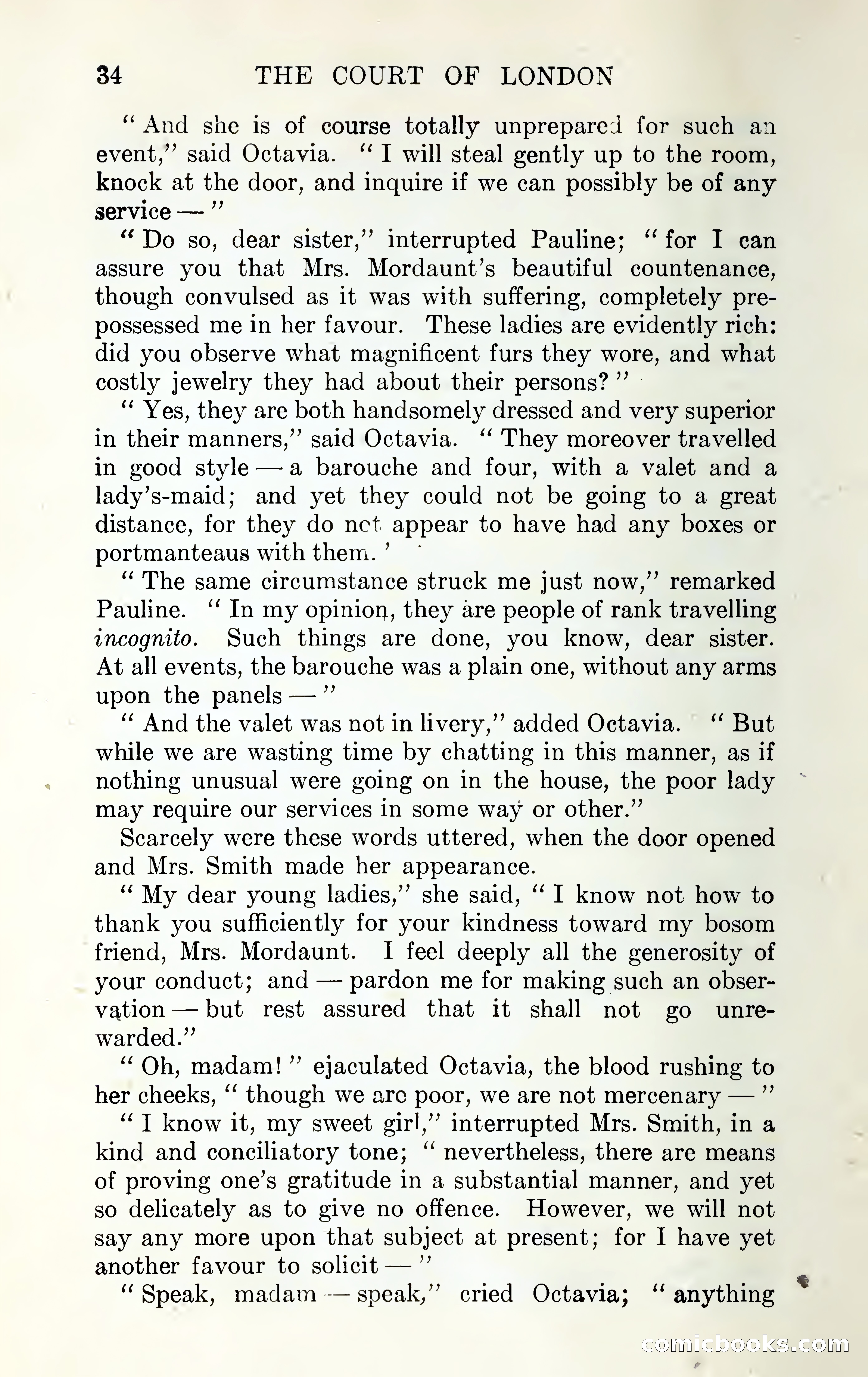 The Mysteries of the Court of London by Pauline Clarendon — page 37 of 398