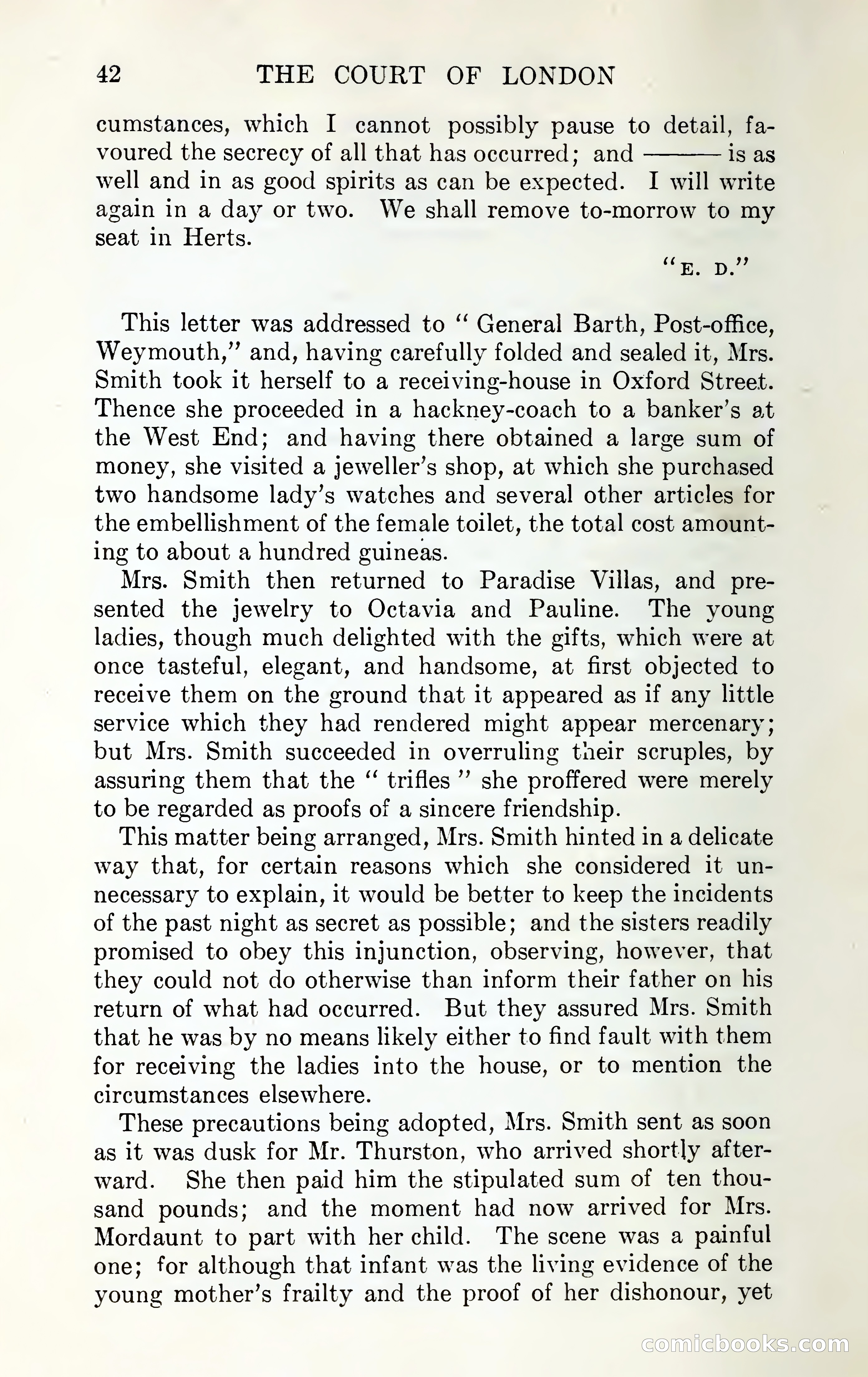 The Mysteries of the Court of London by Pauline Clarendon — page 45 of 398