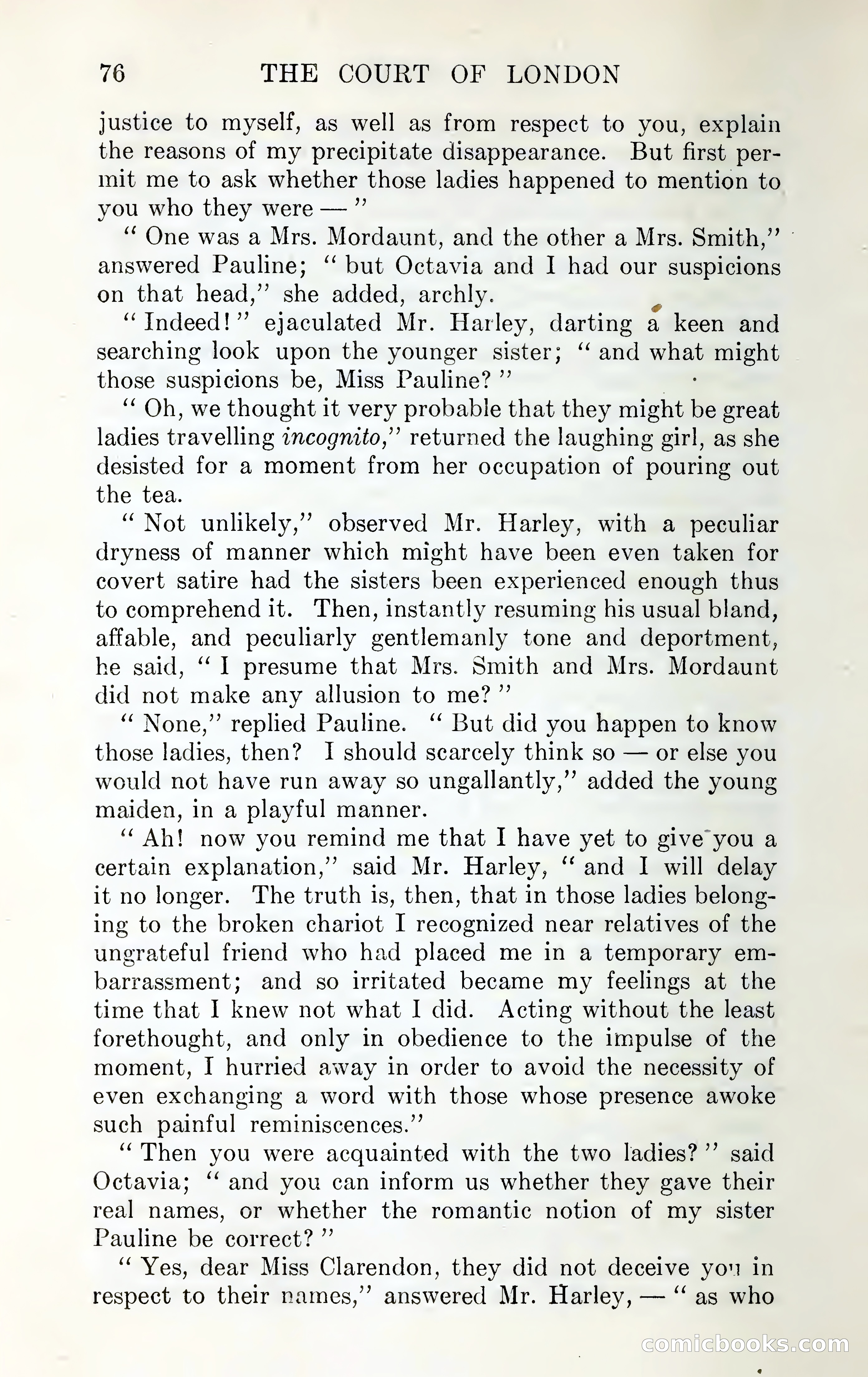 The Mysteries of the Court of London by Pauline Clarendon — page 79 of 398