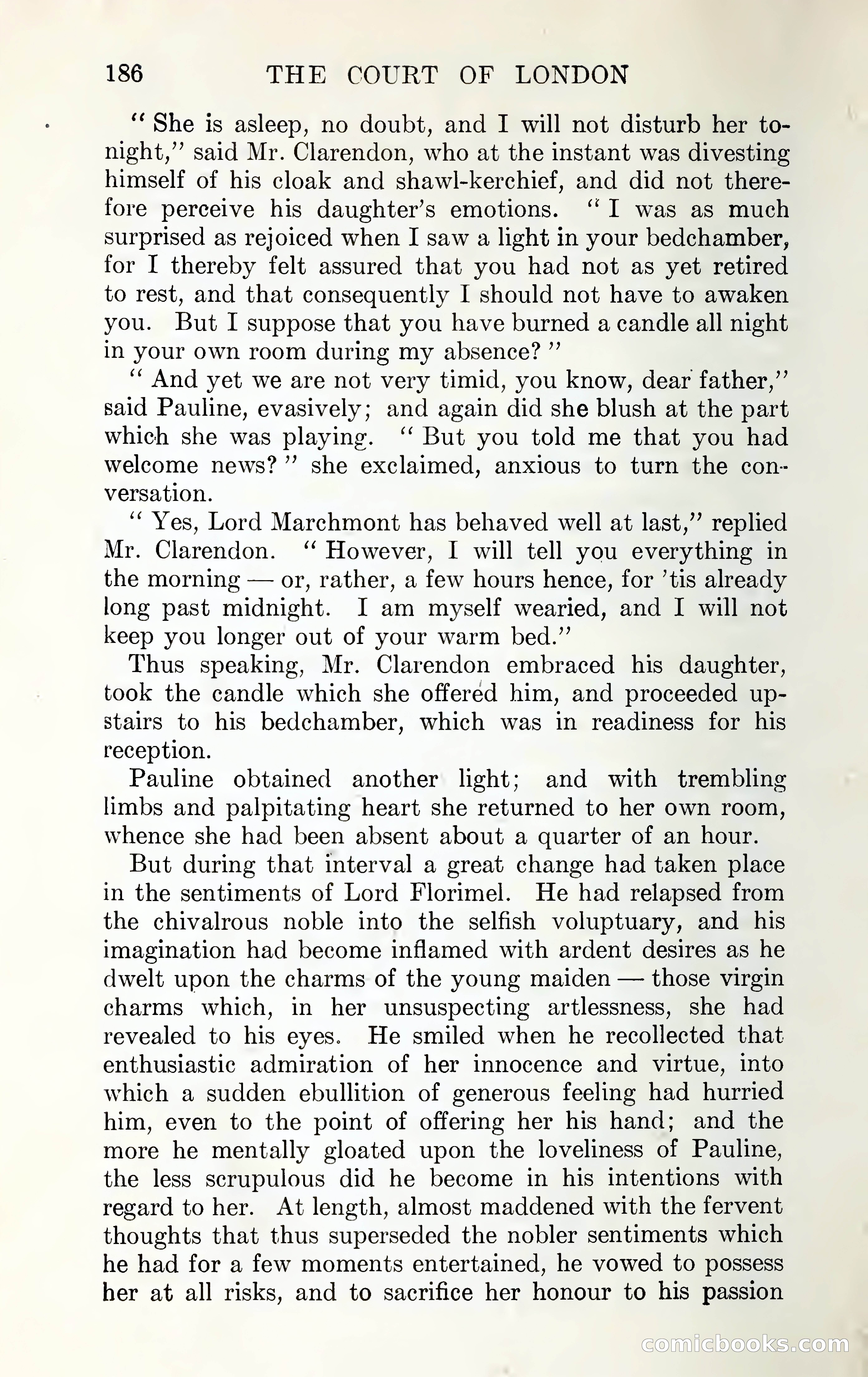 The Mysteries of the Court of London by Pauline Clarendon — page 189 of 398