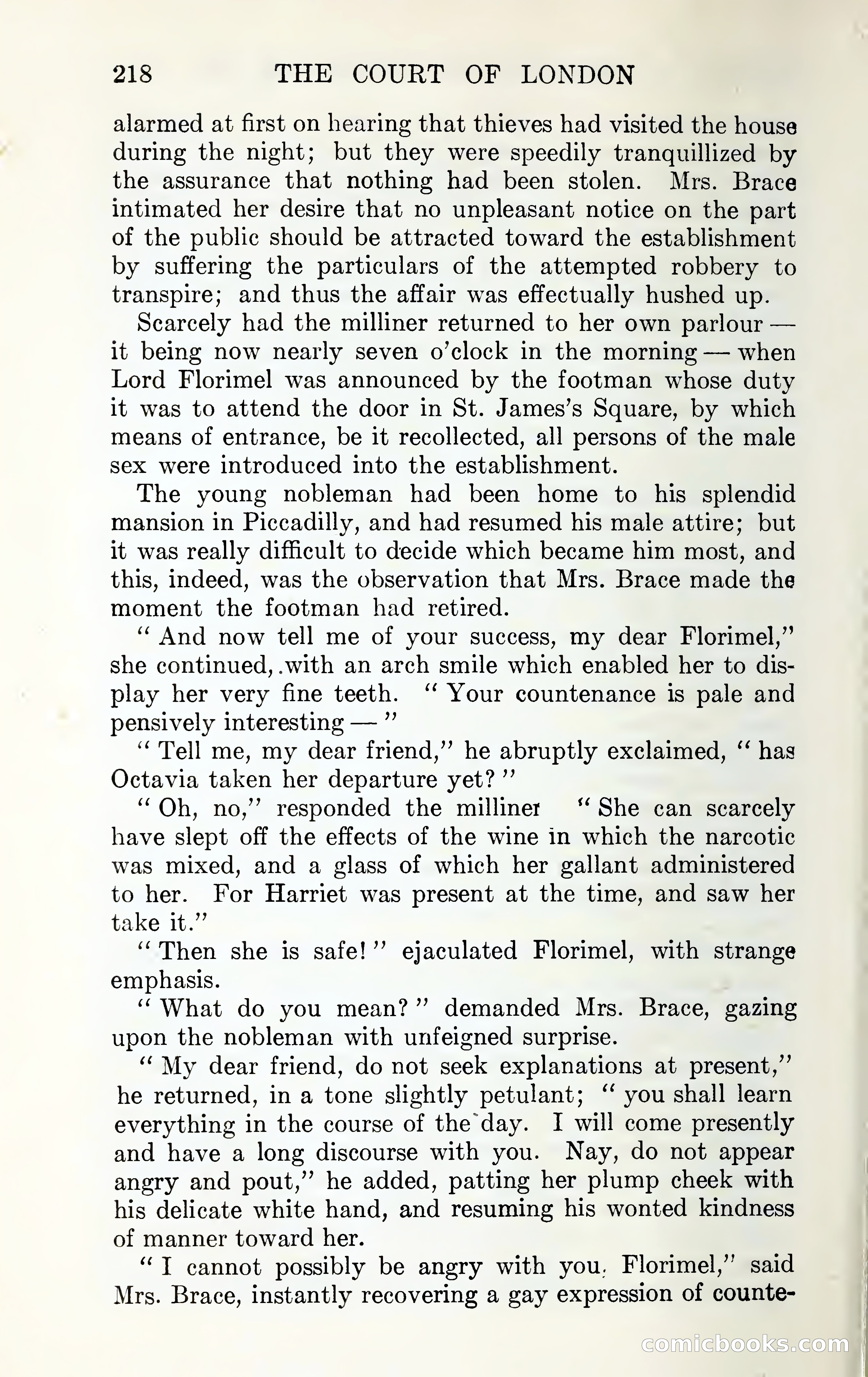 The Mysteries of the Court of London by Pauline Clarendon — page 221 of 398