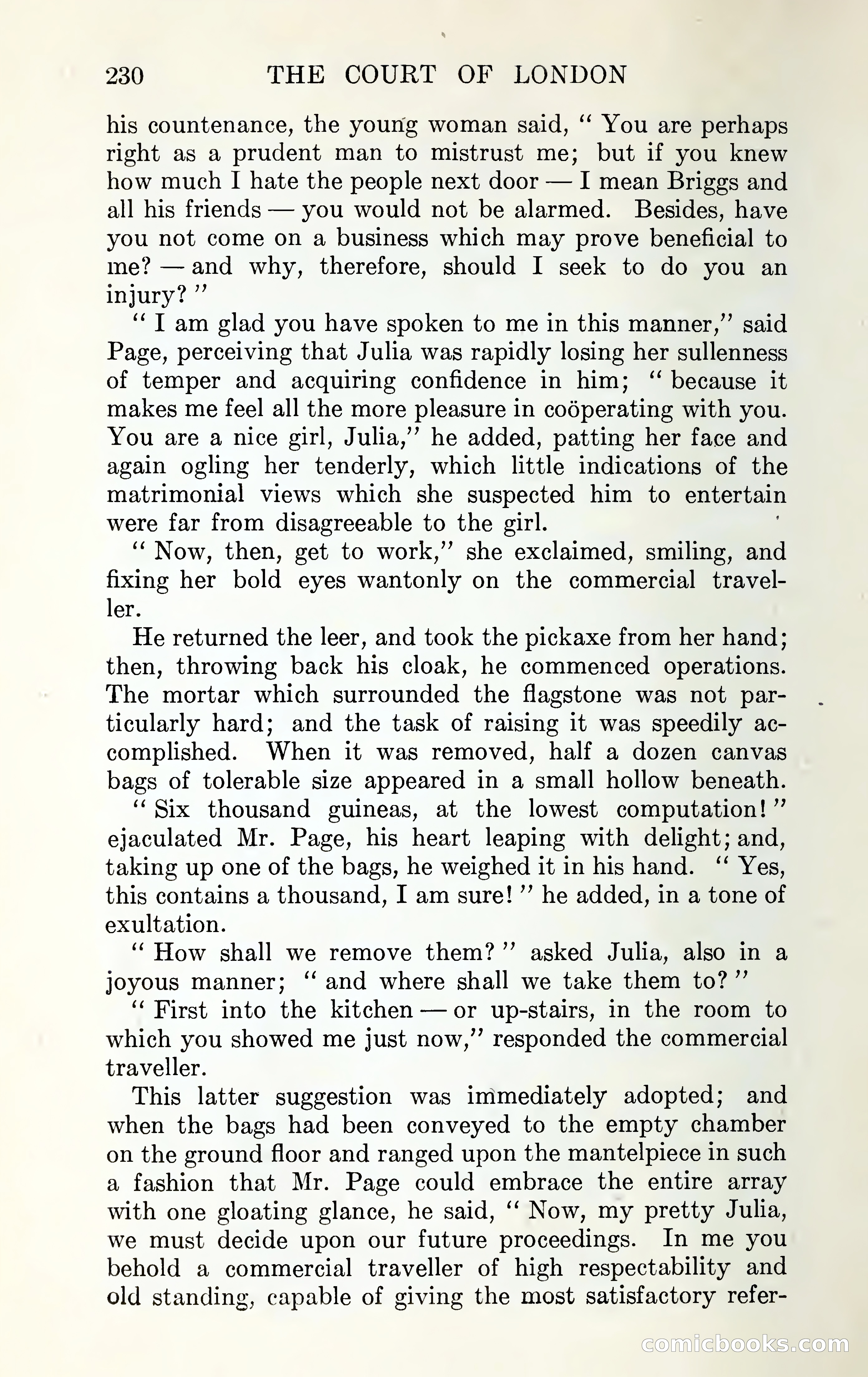 The Mysteries of the Court of London by Pauline Clarendon — page 233 of 398