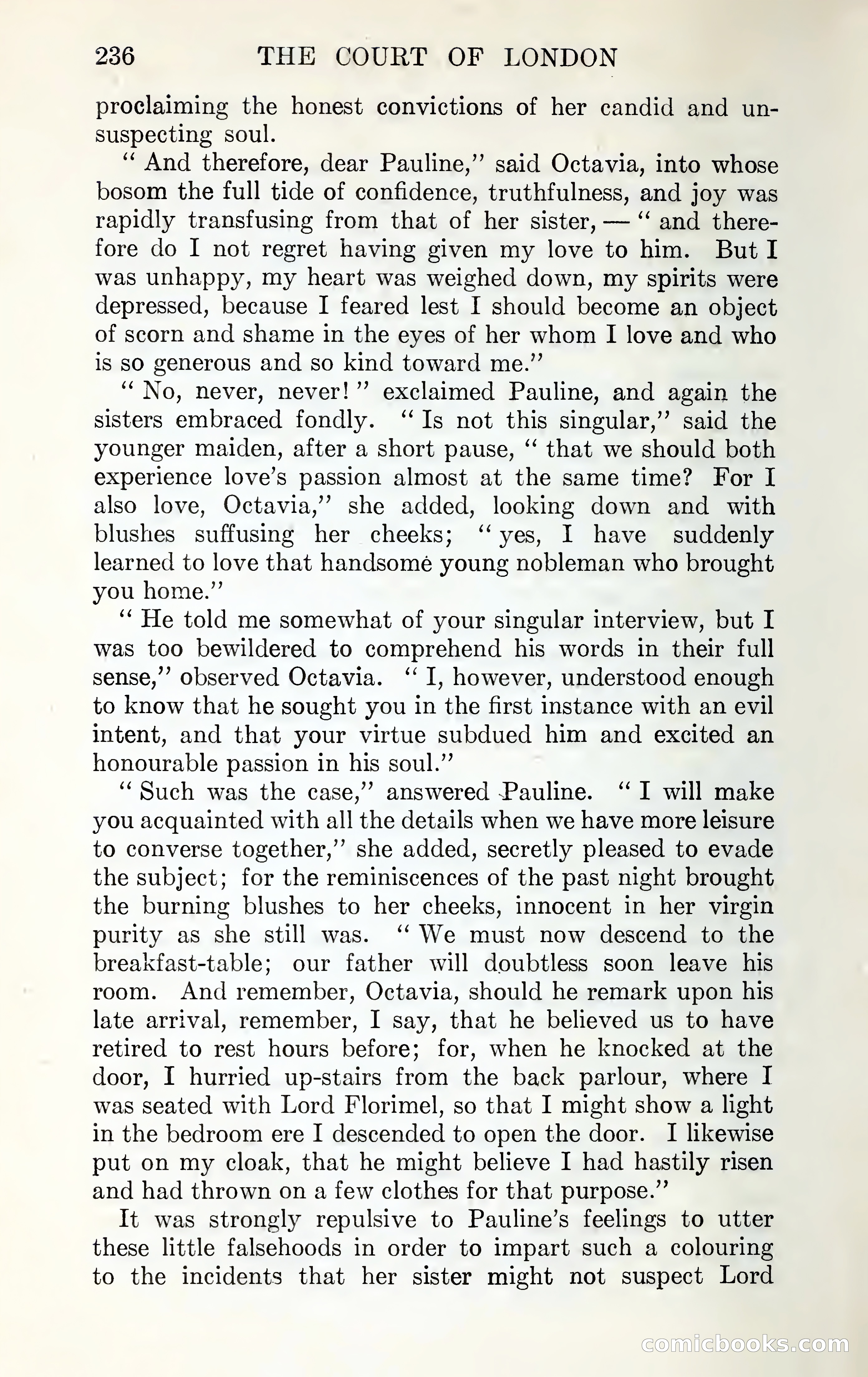 The Mysteries of the Court of London by Pauline Clarendon — page 239 of 398