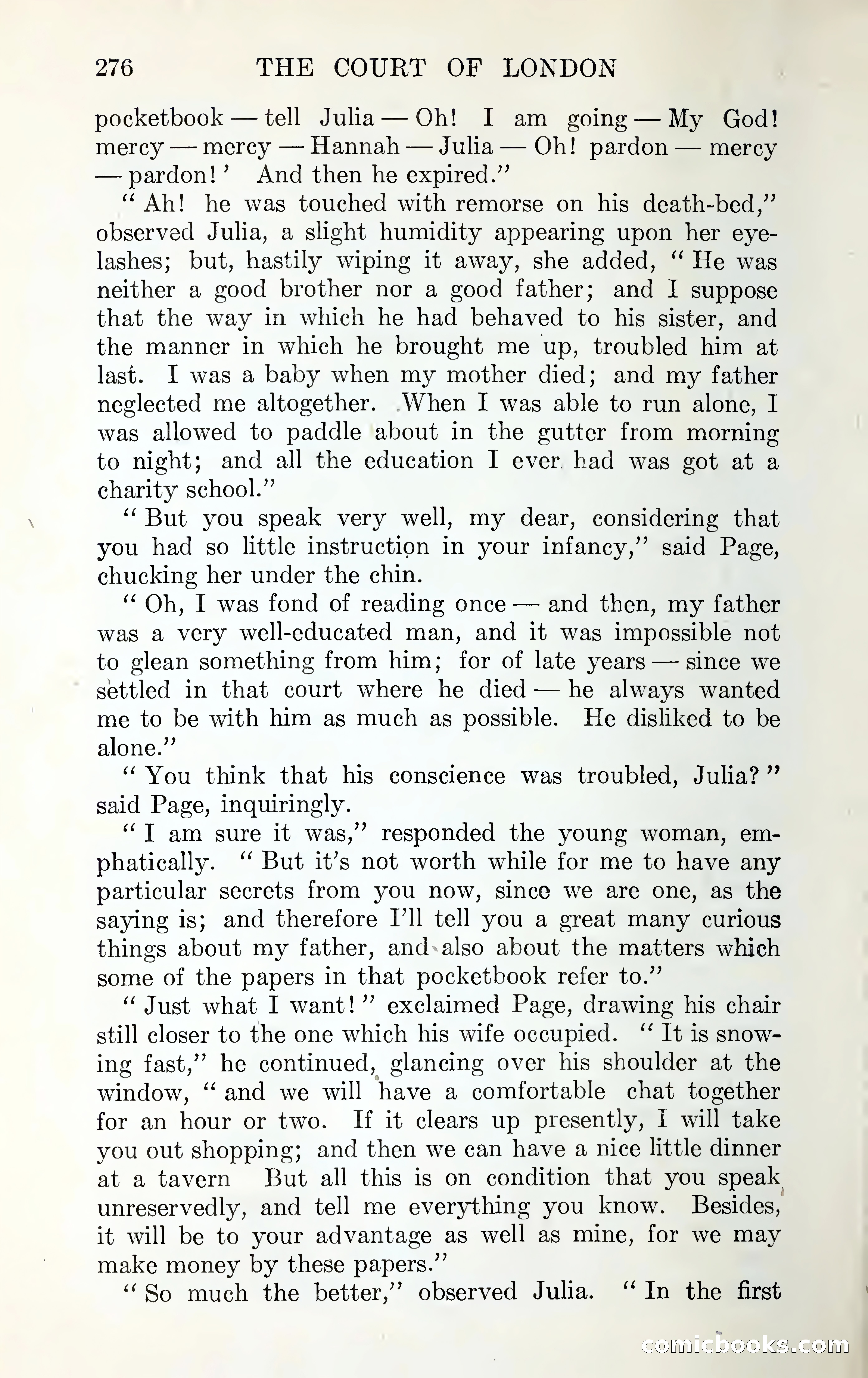 The Mysteries of the Court of London by Pauline Clarendon — page 279 of 398