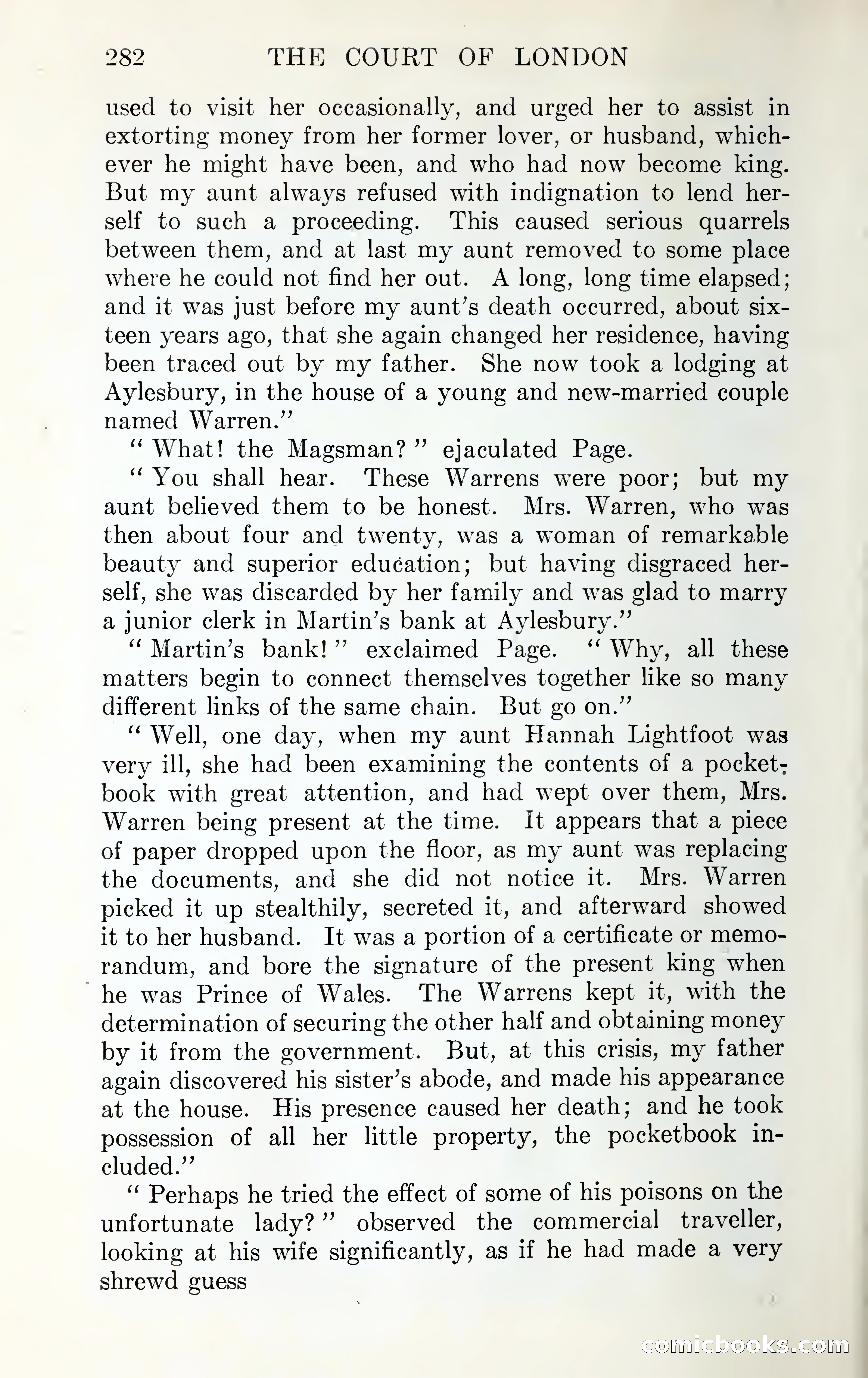 The Mysteries of the Court of London by Pauline Clarendon — page 285 of 398