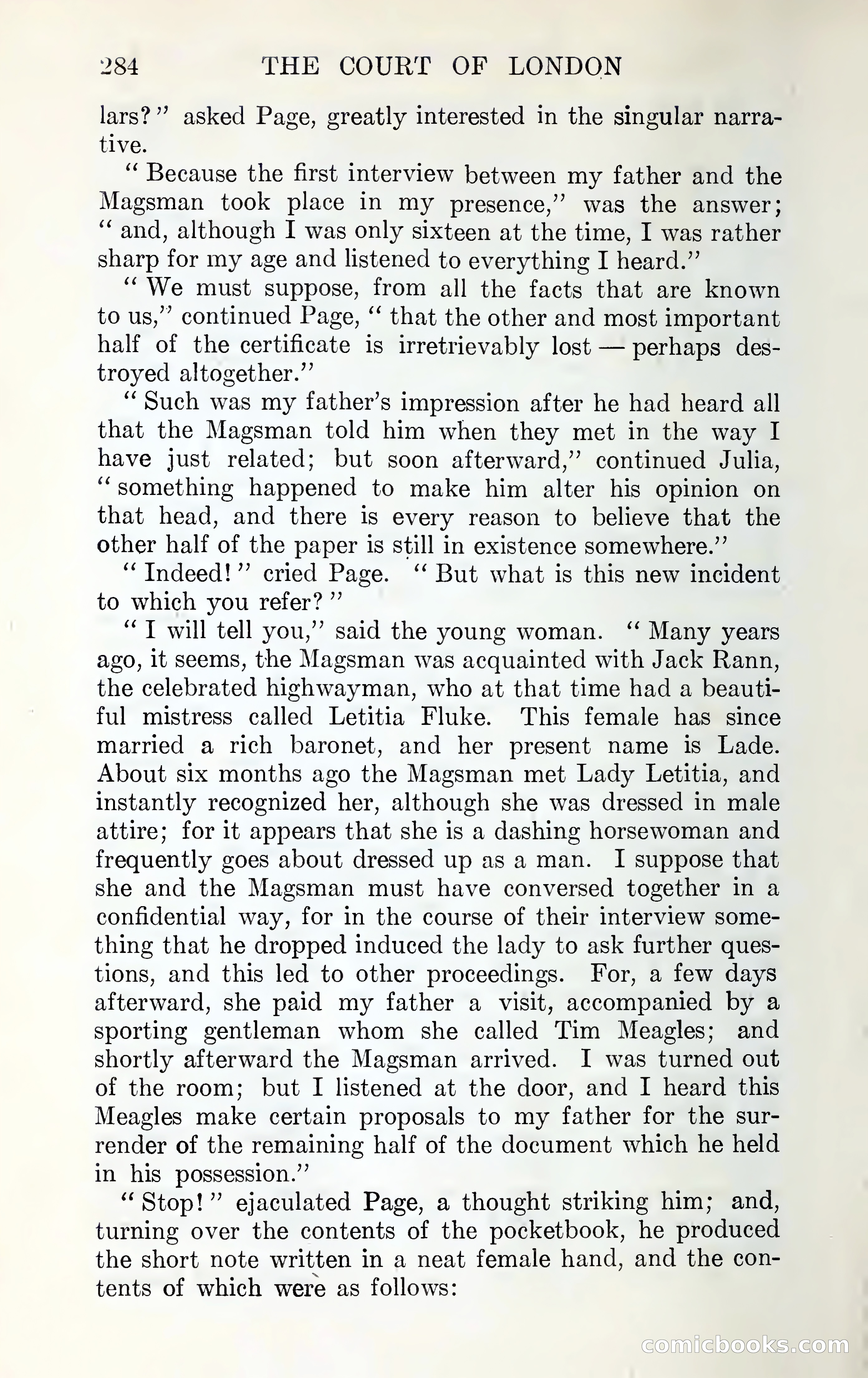 The Mysteries of the Court of London by Pauline Clarendon — page 287 of 398