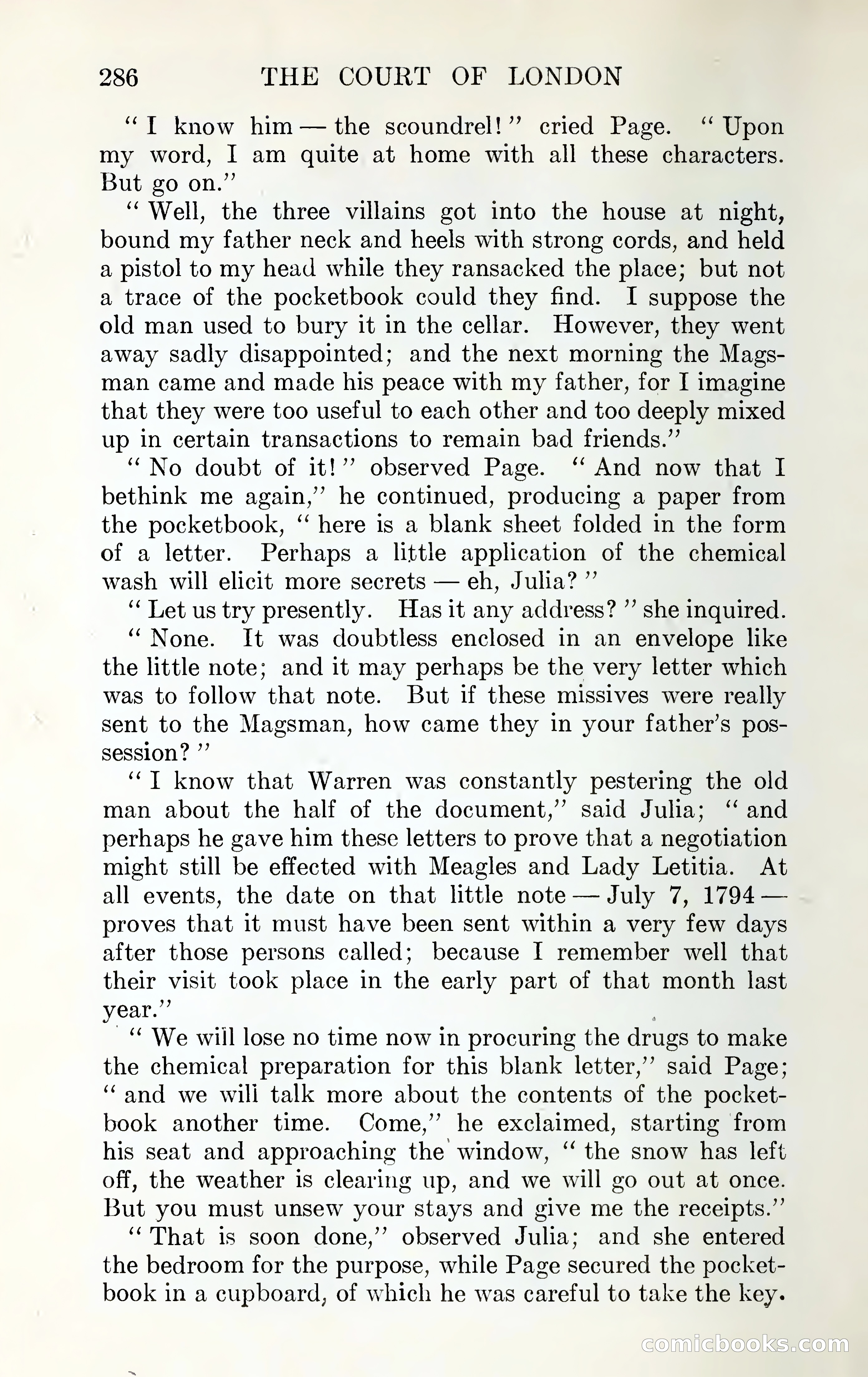 The Mysteries of the Court of London by Pauline Clarendon — page 289 of 398