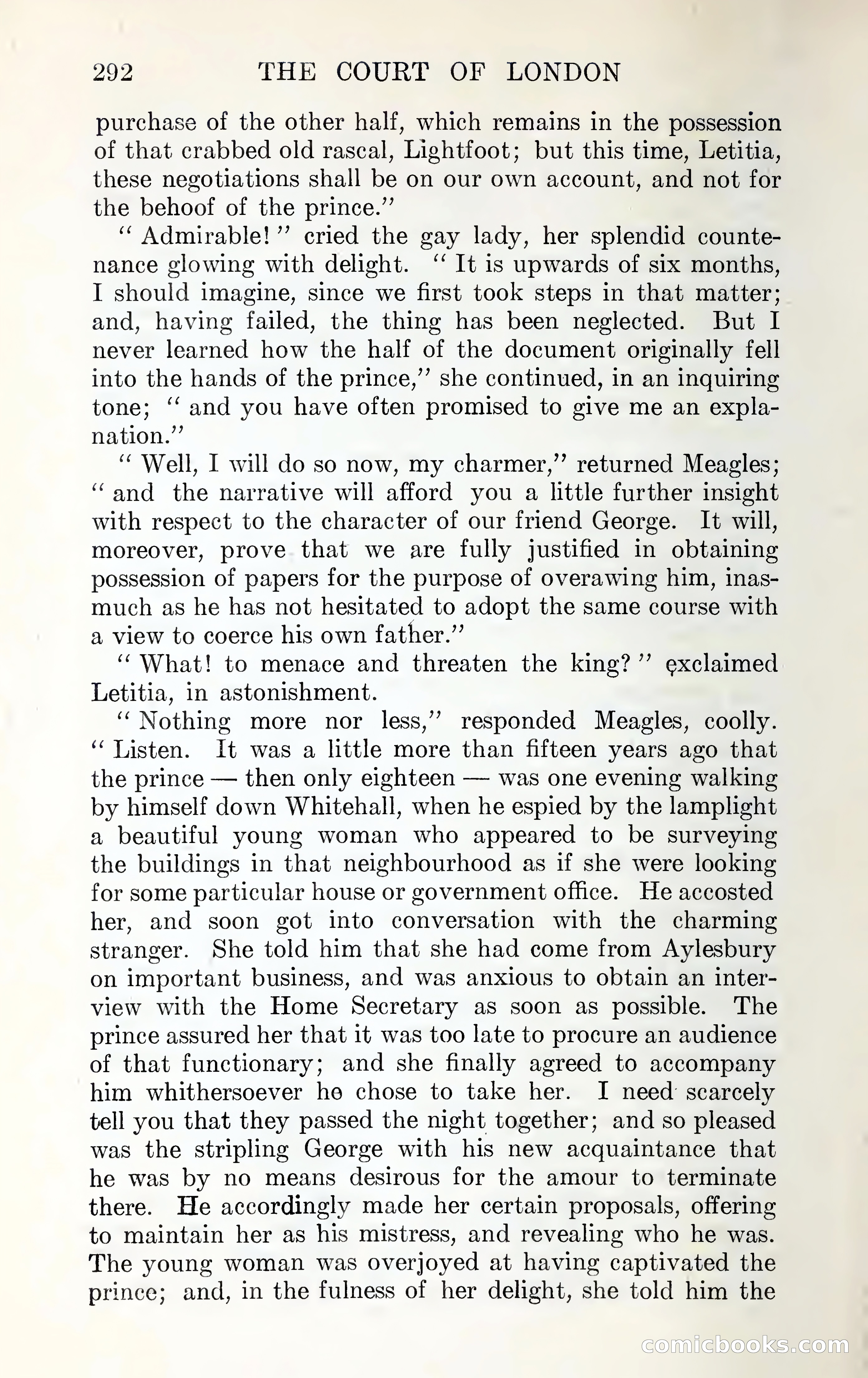 The Mysteries of the Court of London by Pauline Clarendon — page 295 of 398