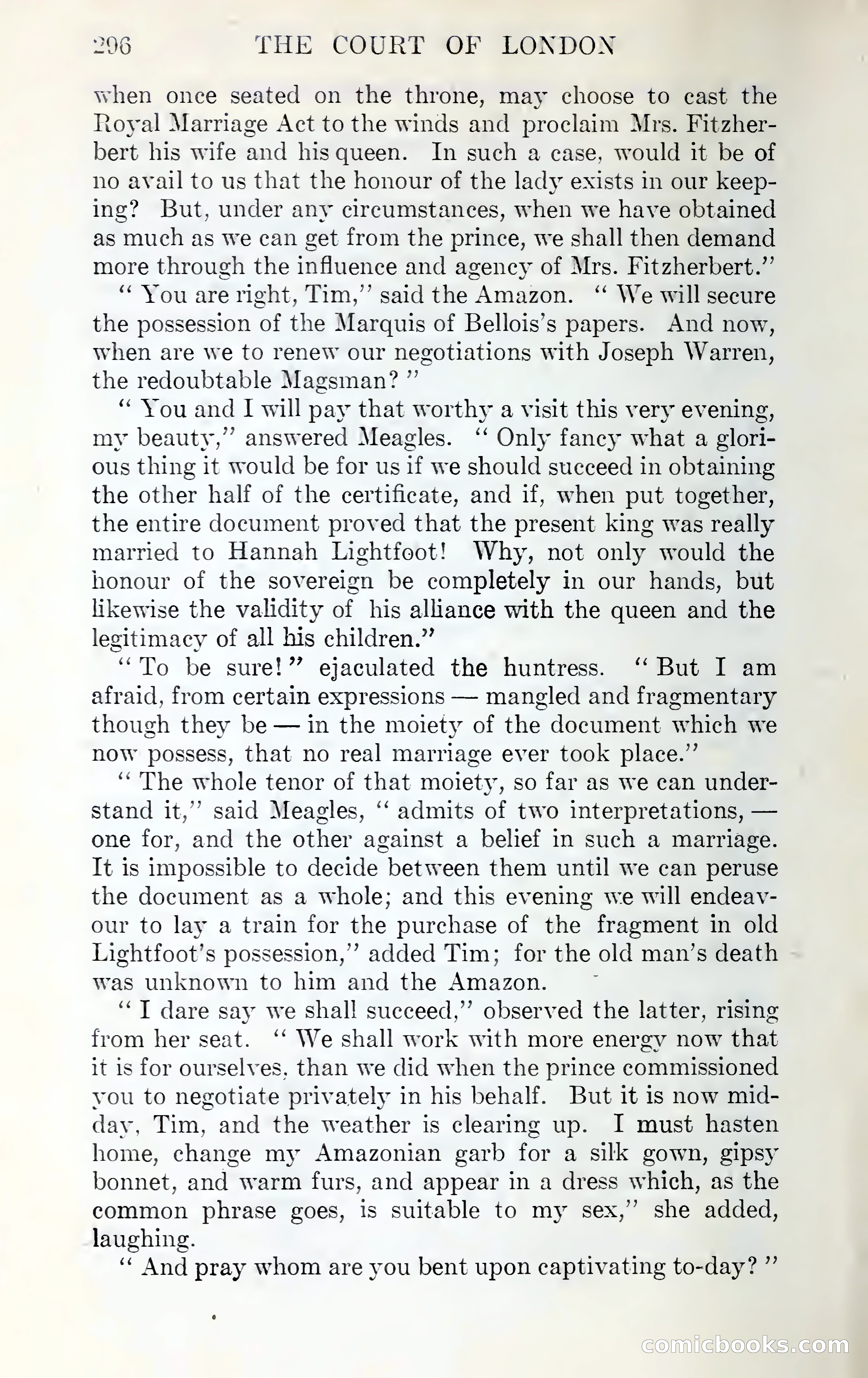The Mysteries of the Court of London by Pauline Clarendon — page 299 of 398