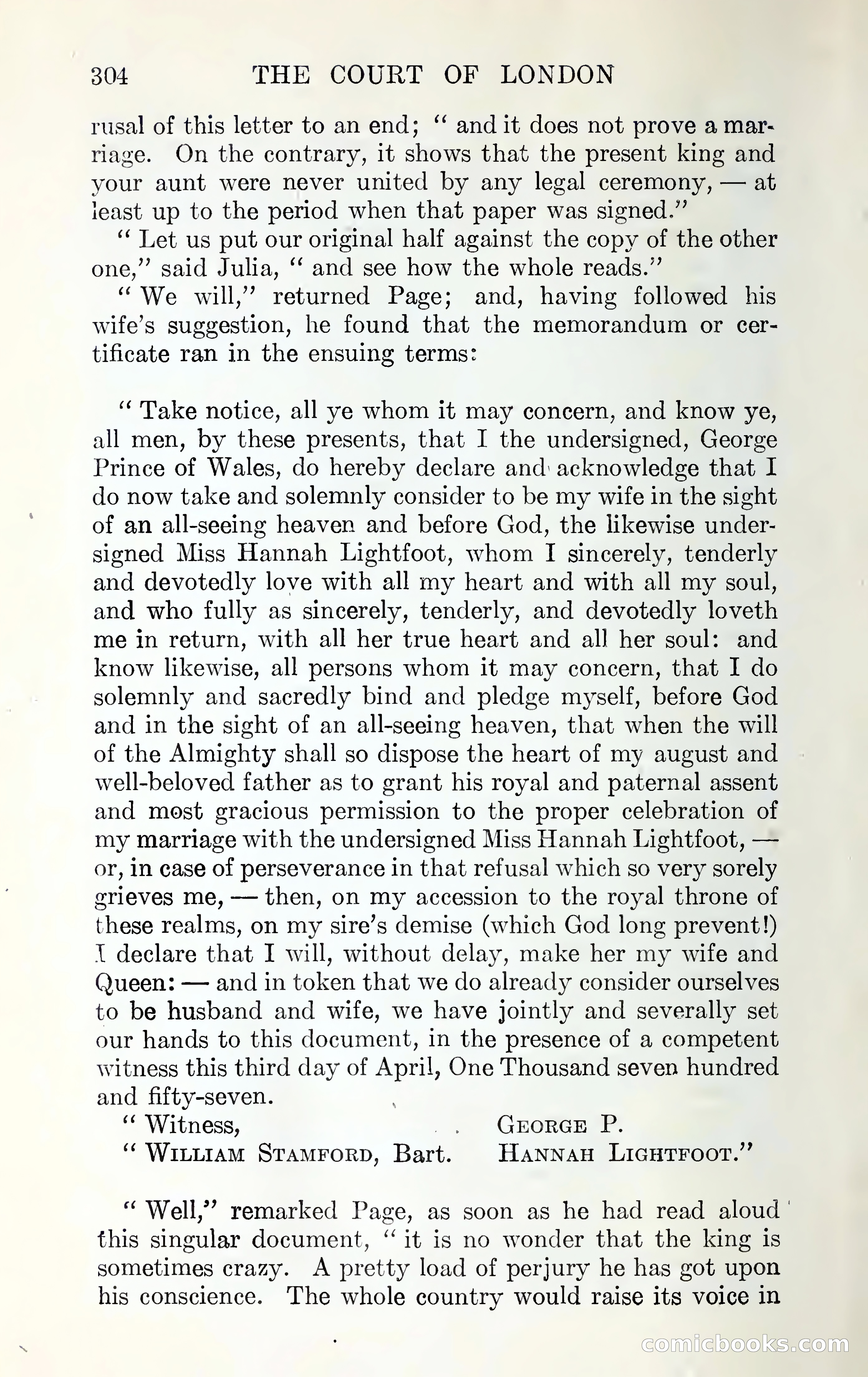 The Mysteries of the Court of London by Pauline Clarendon — page 307 of 398