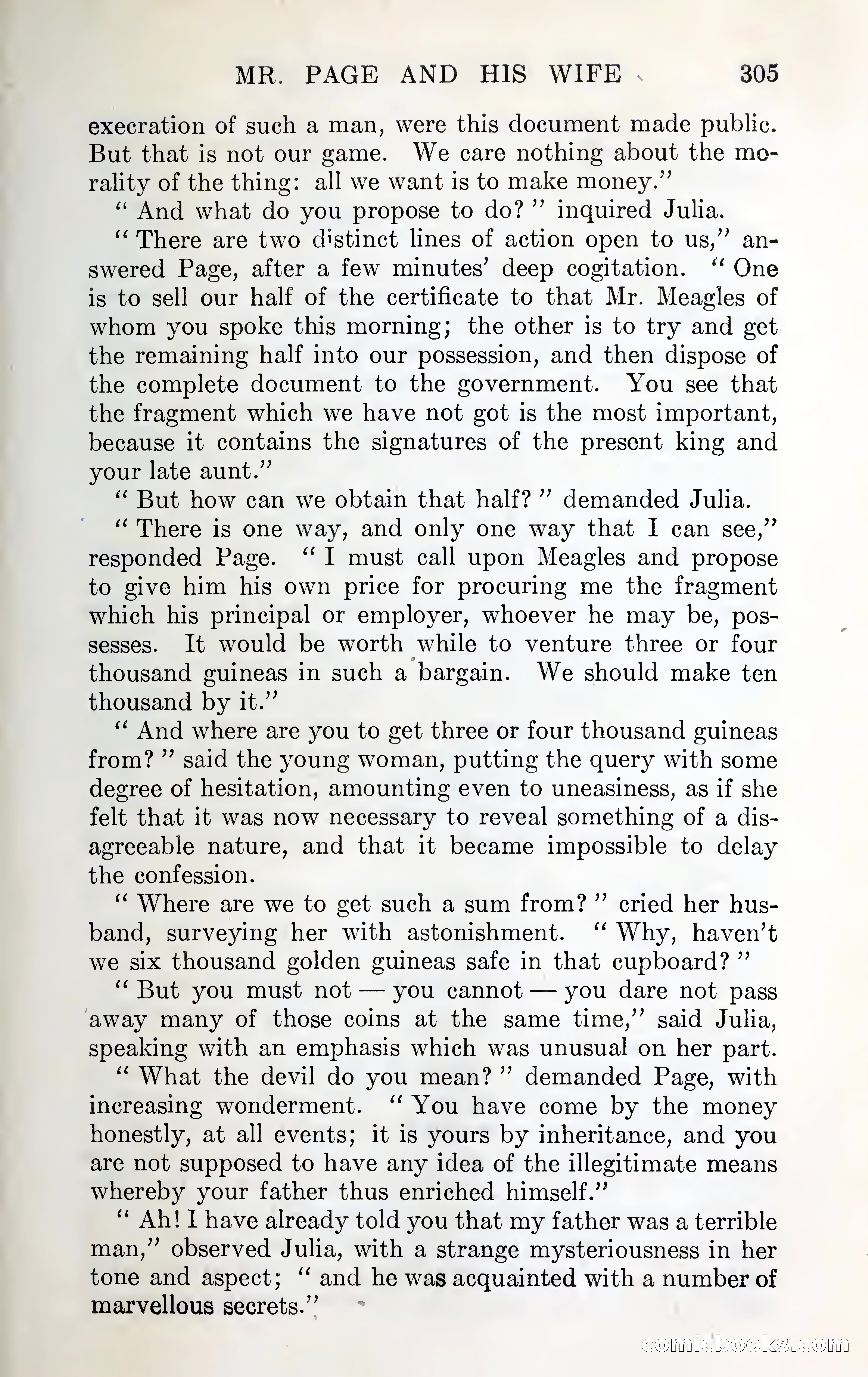 The Mysteries of the Court of London by Pauline Clarendon — page 308 of 398